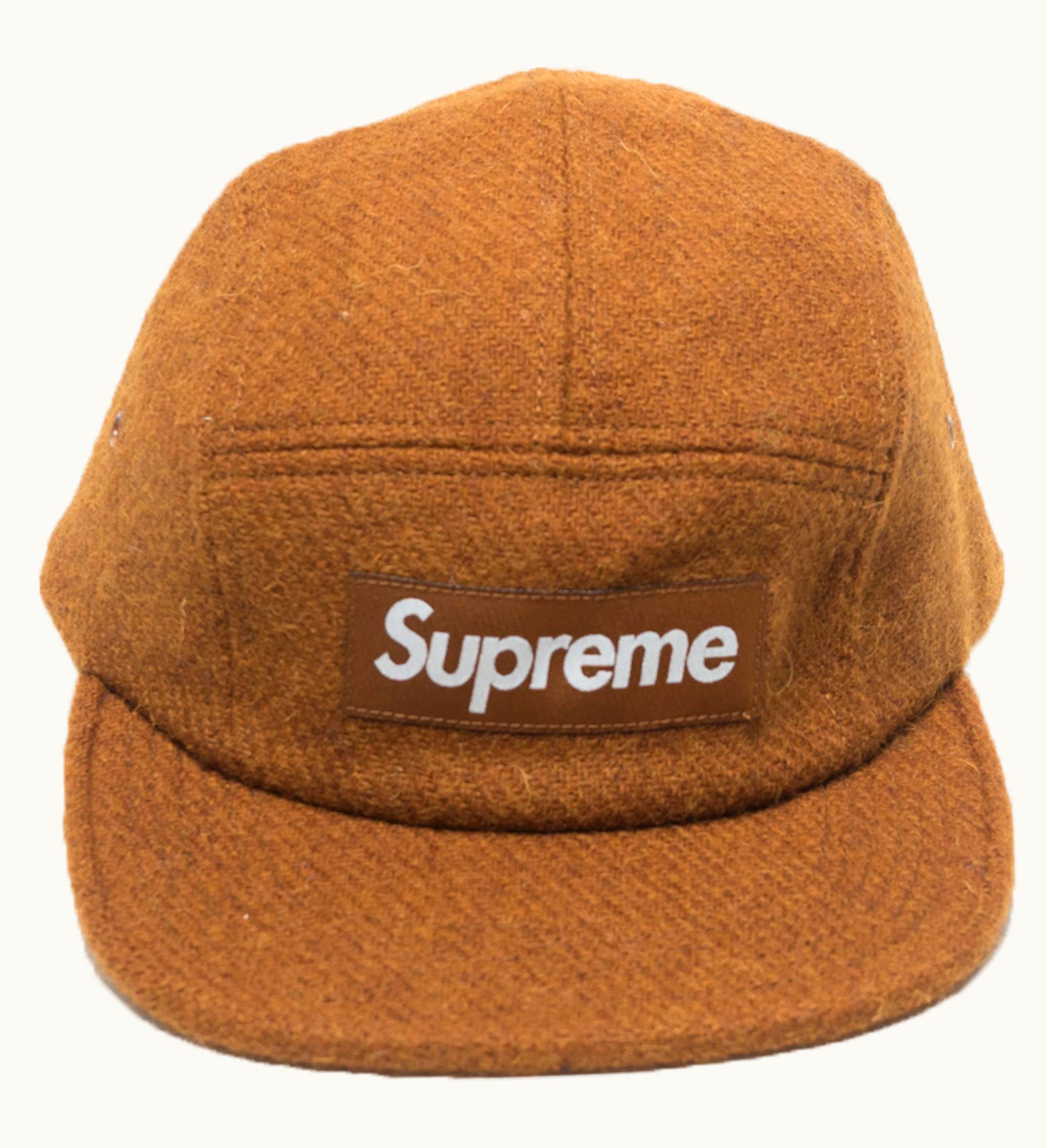 Supreme Supreme Featherweight Wool Camp Cap Brown