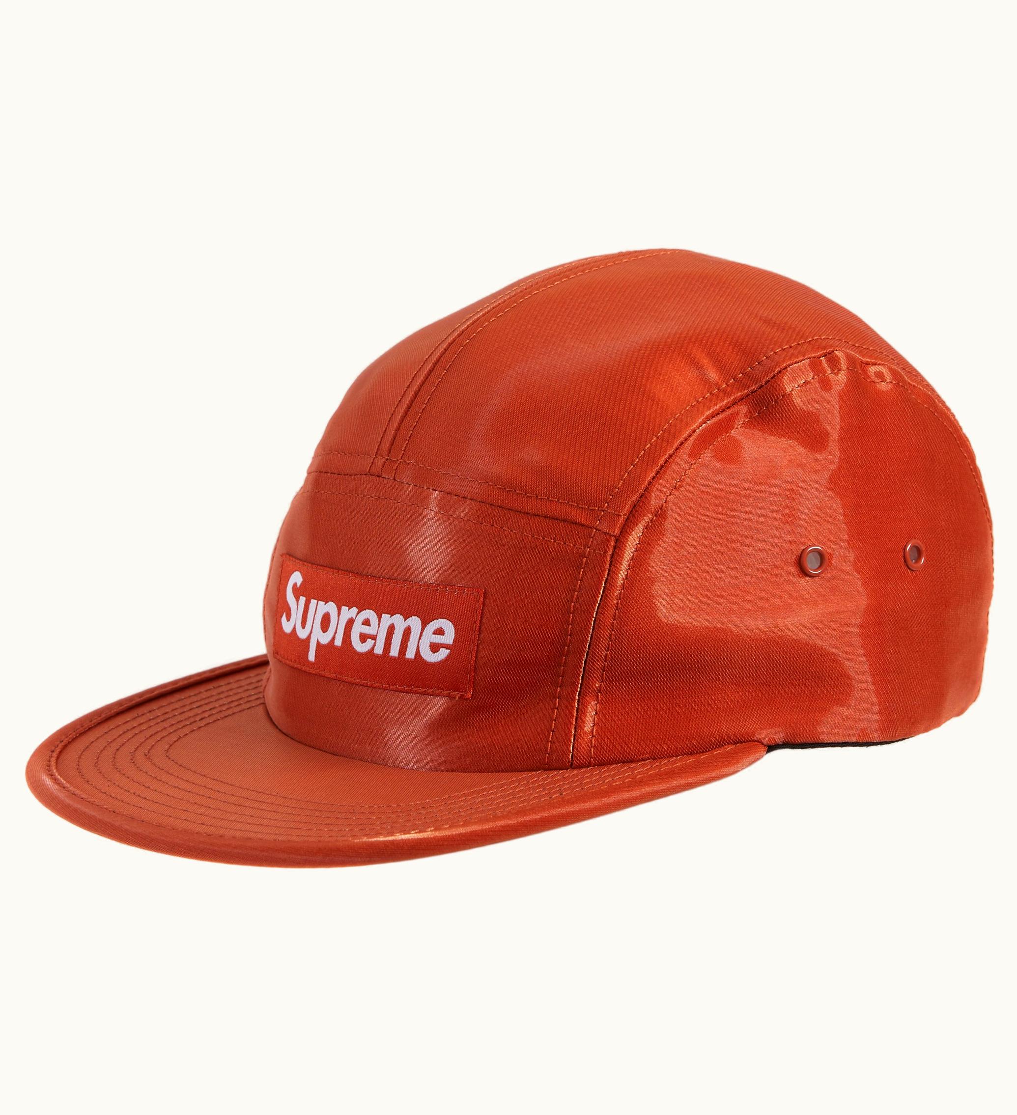Supreme Supreme Liquid Silk Camp Cap Orange