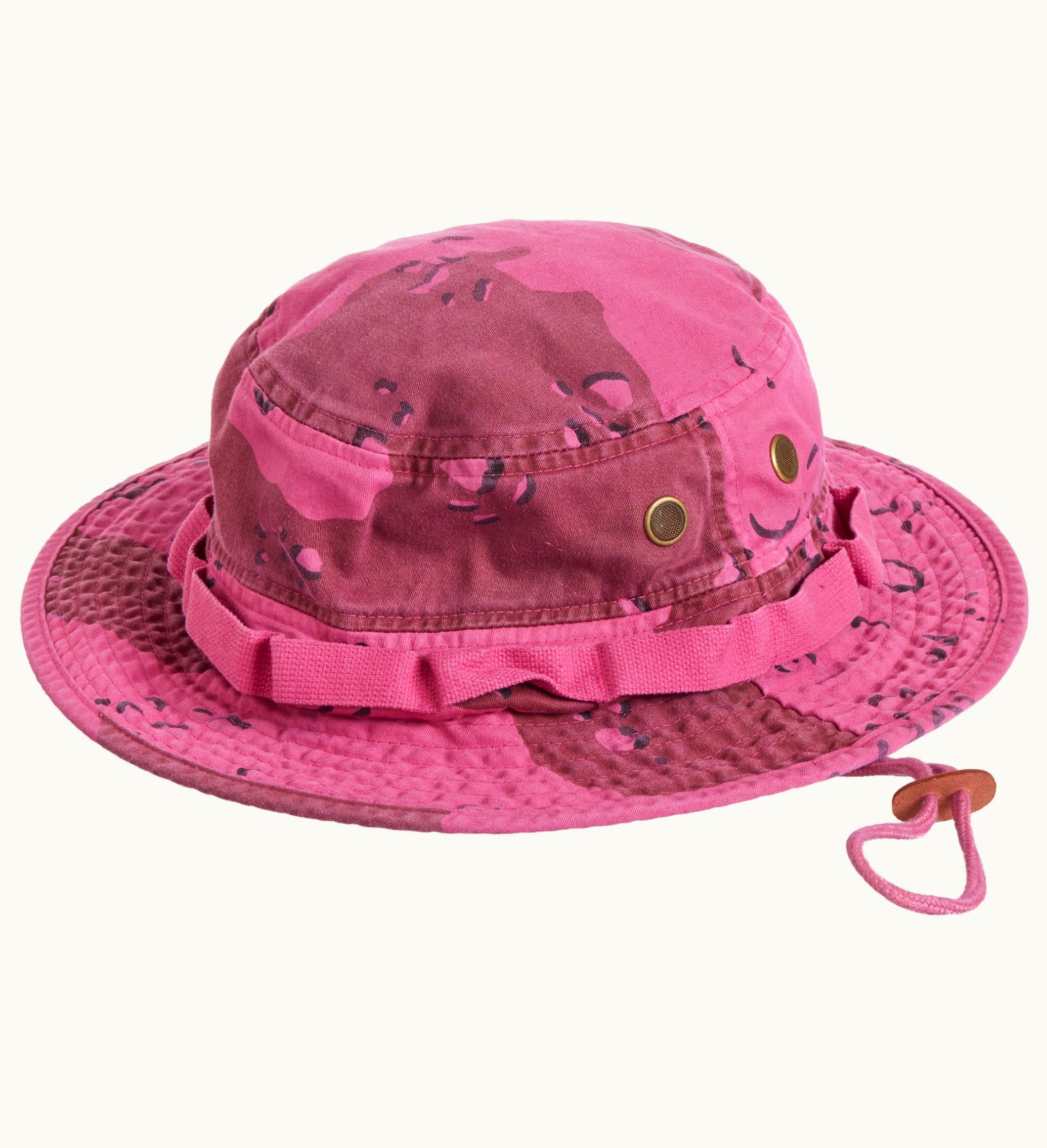 Supreme Supreme Overdyed Camo Boonie Pink