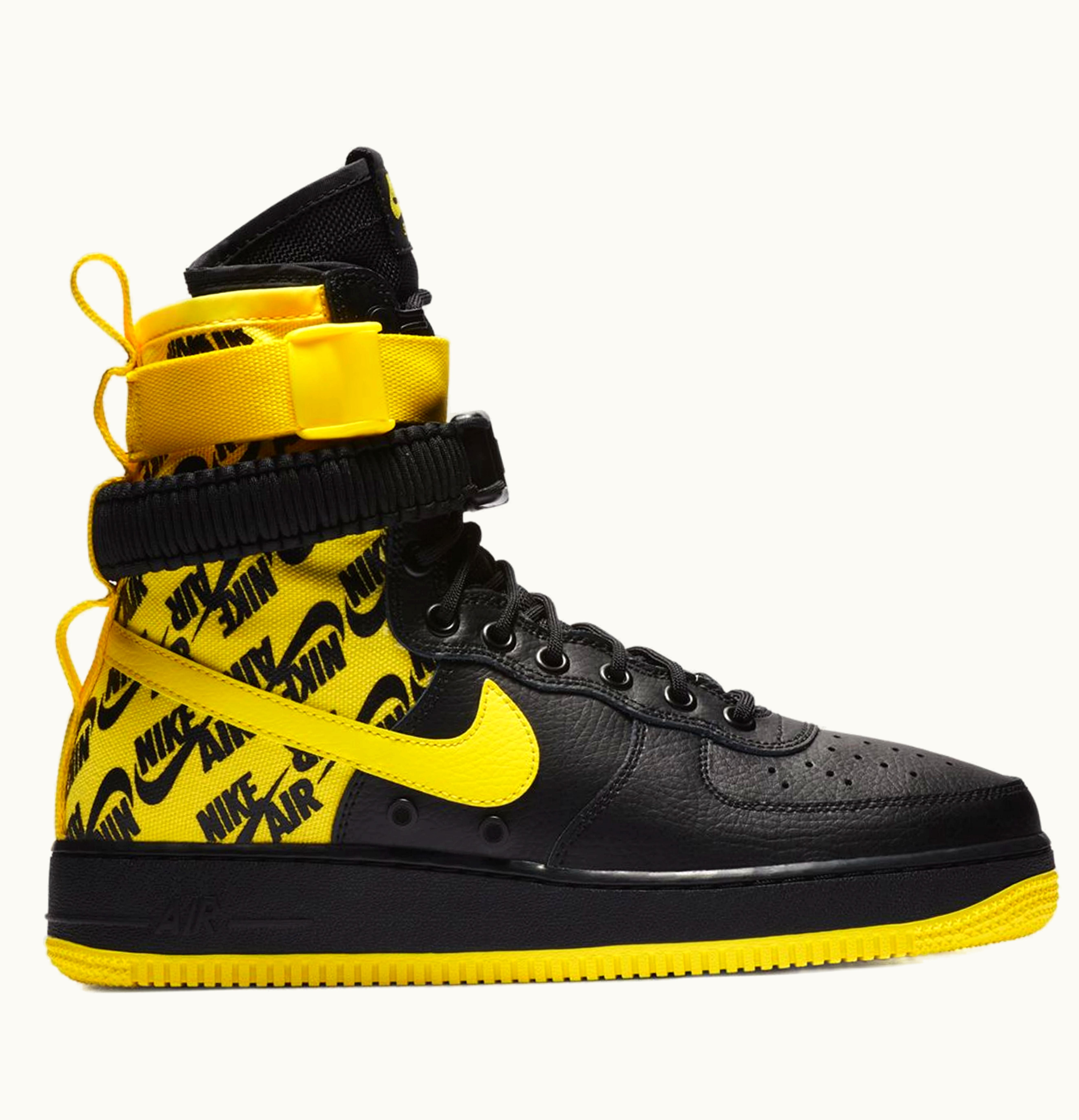 Nike Nike SF Air Force 1 High Black Dynamic Yellow
