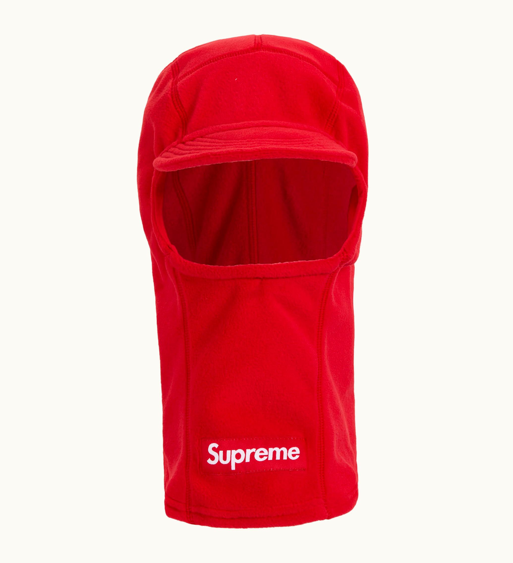 Supreme Supreme Polartec Brim Balaclava Red