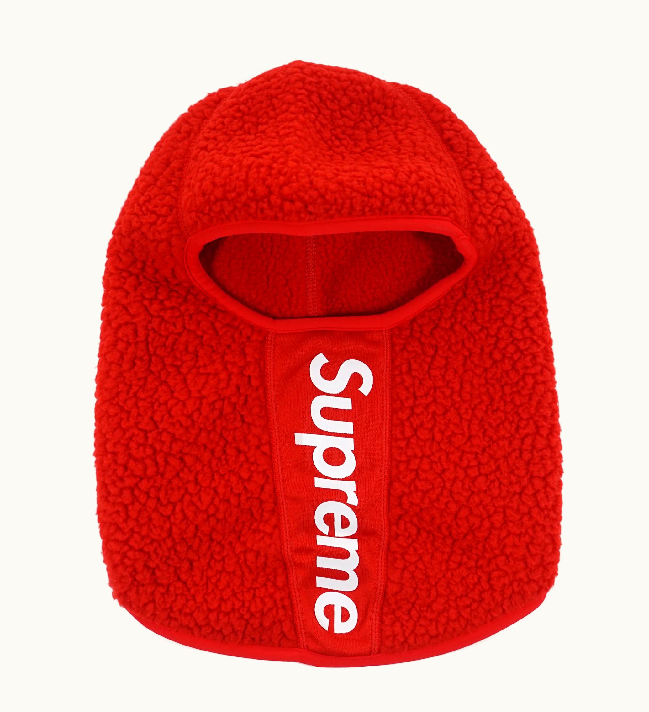 Supreme Supreme Polartec Deep Pile Balaclava Red