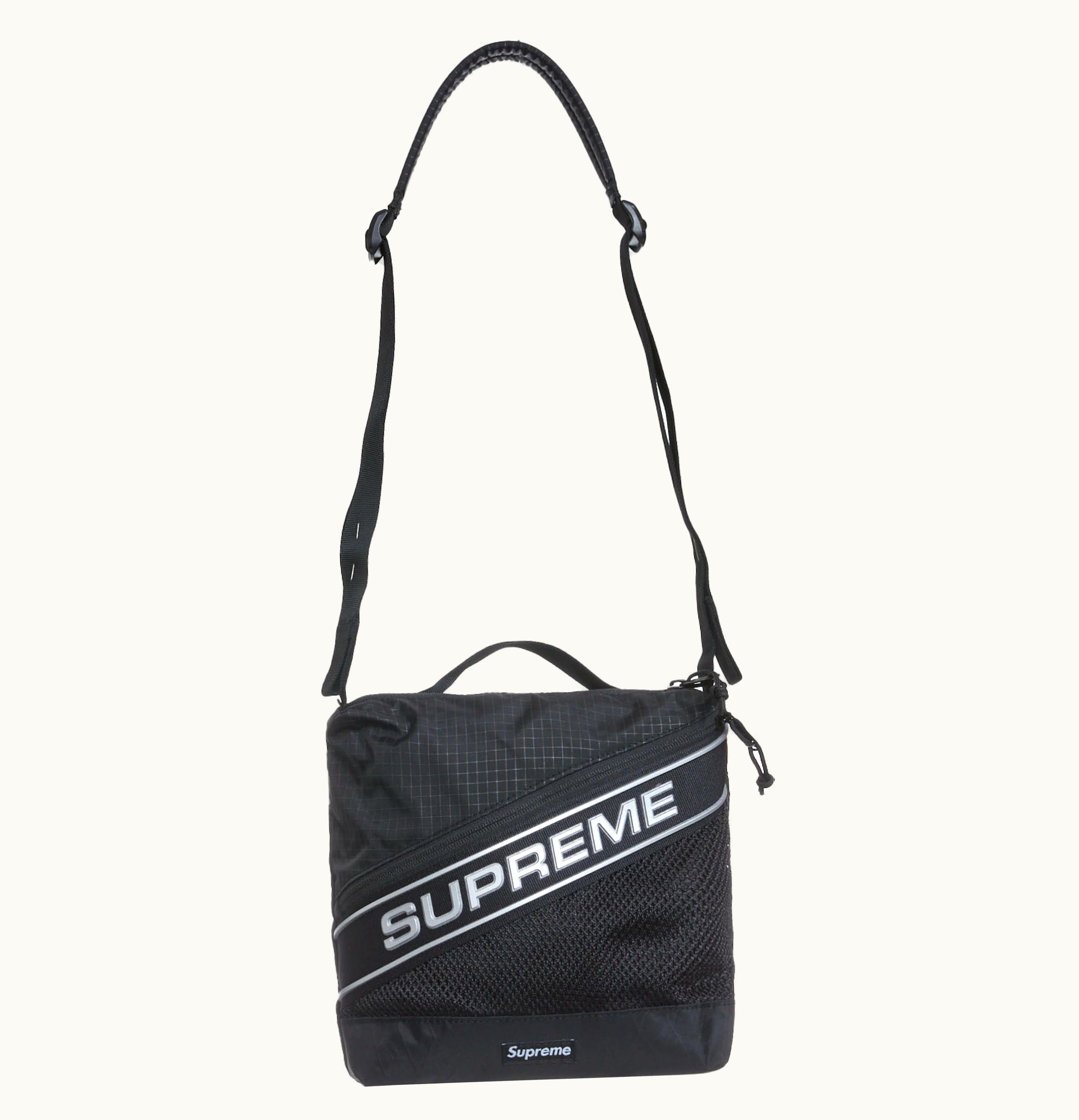 Supreme Supreme Logo Shoulder Bag Black