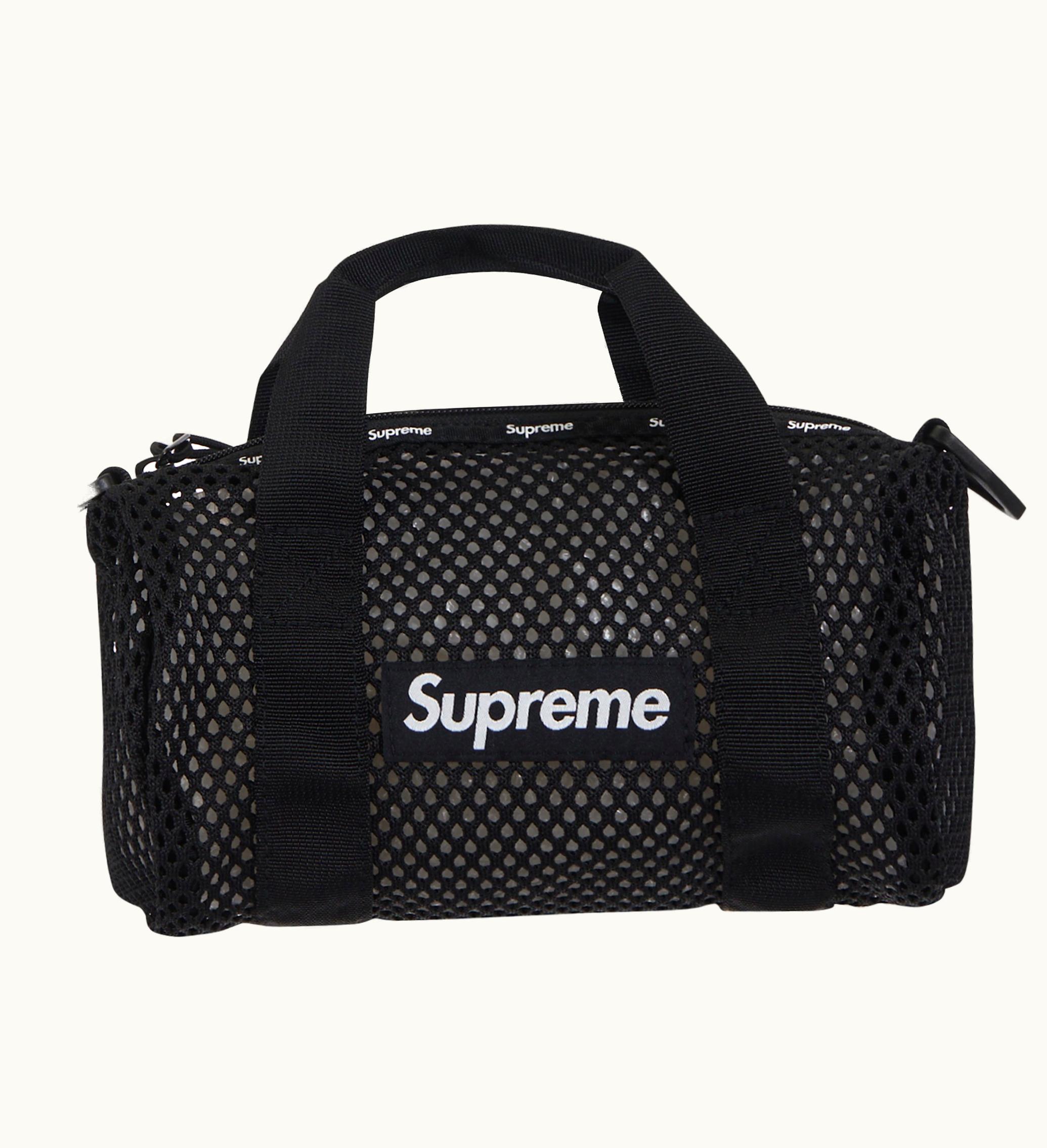 Supreme Supreme Mesh Mini Duffle Bag Black