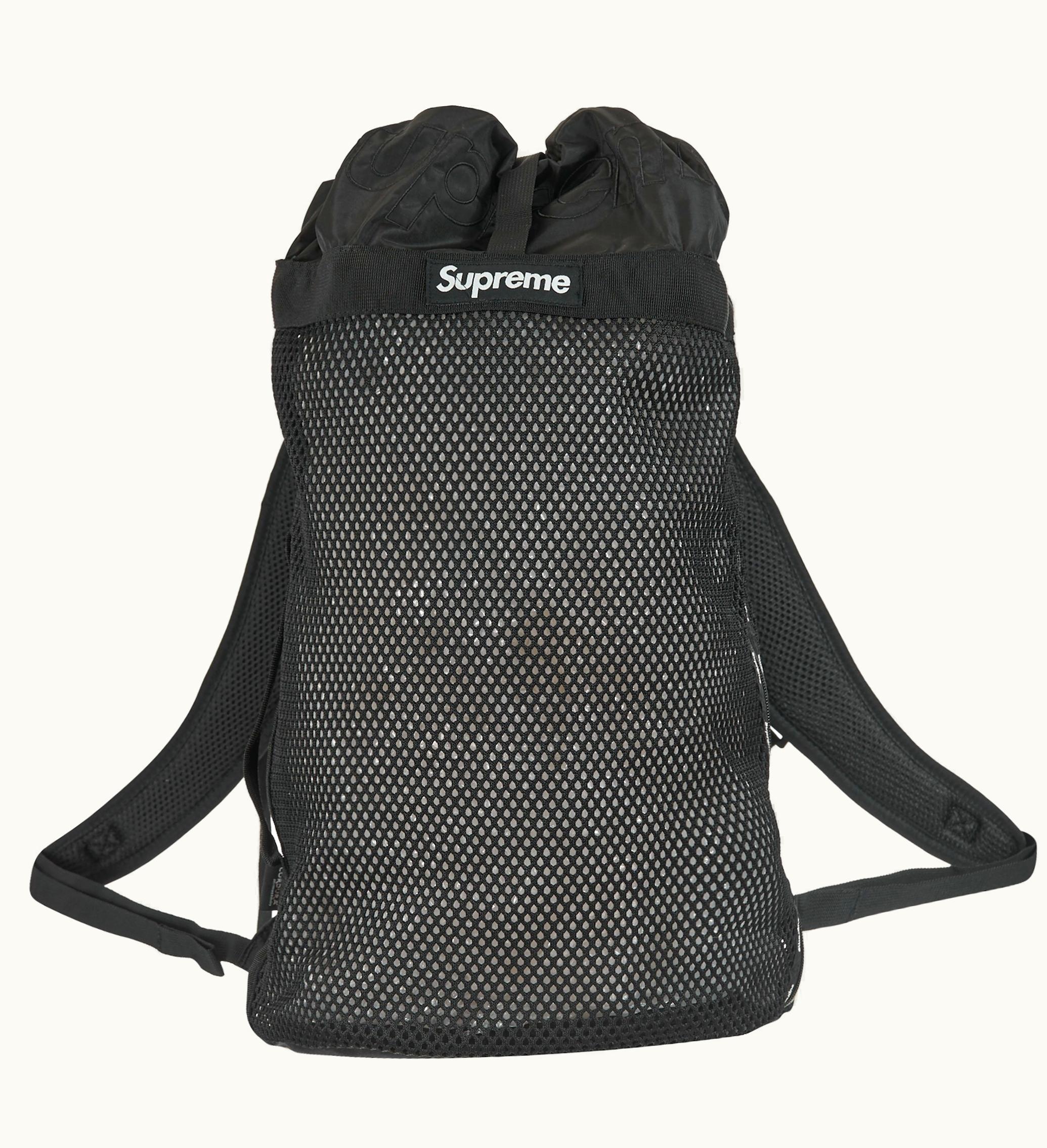 Supreme Supreme Mesh Backpack Black