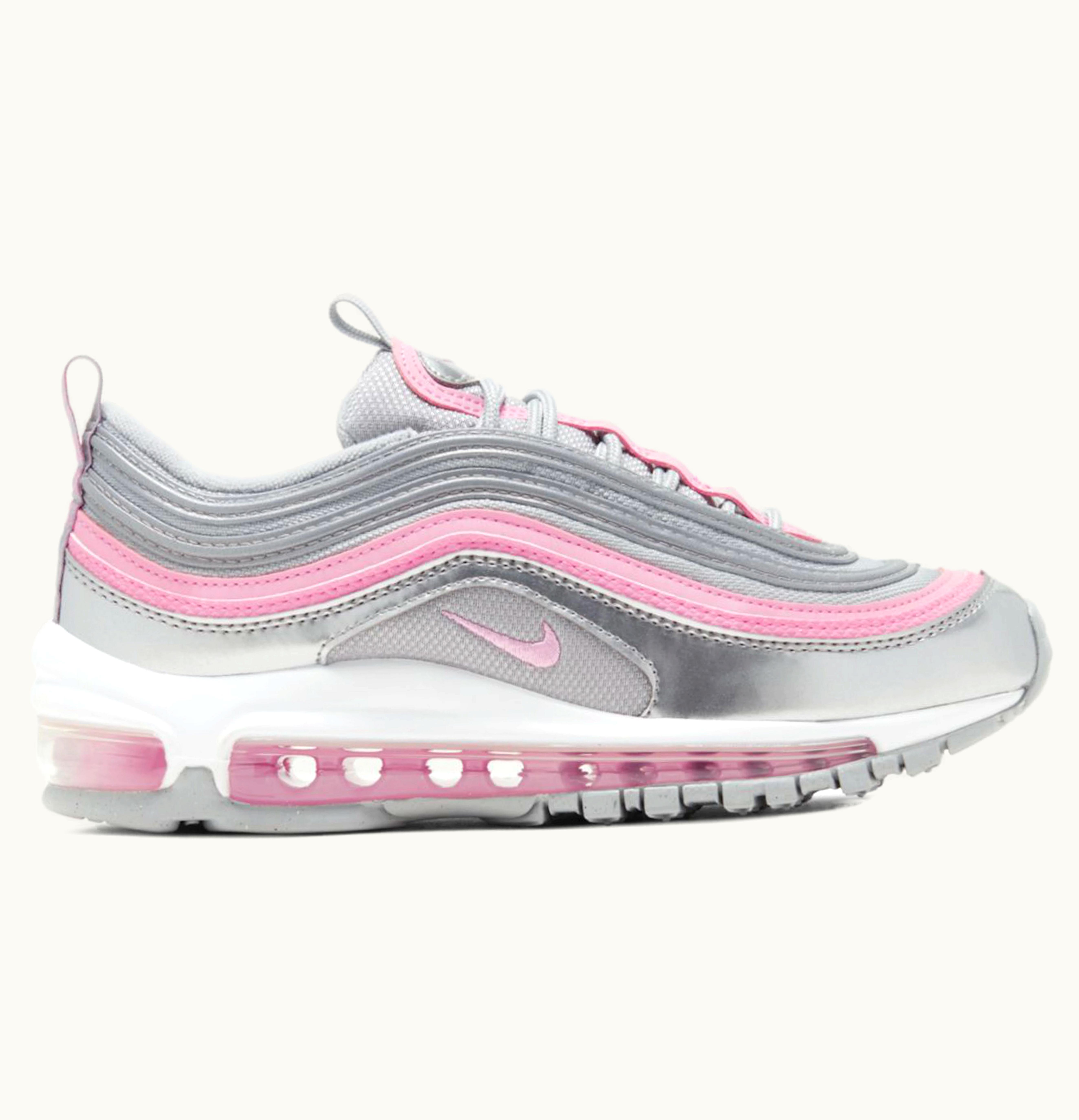 Nike Nike Air Max 97 Pink SIlver GS