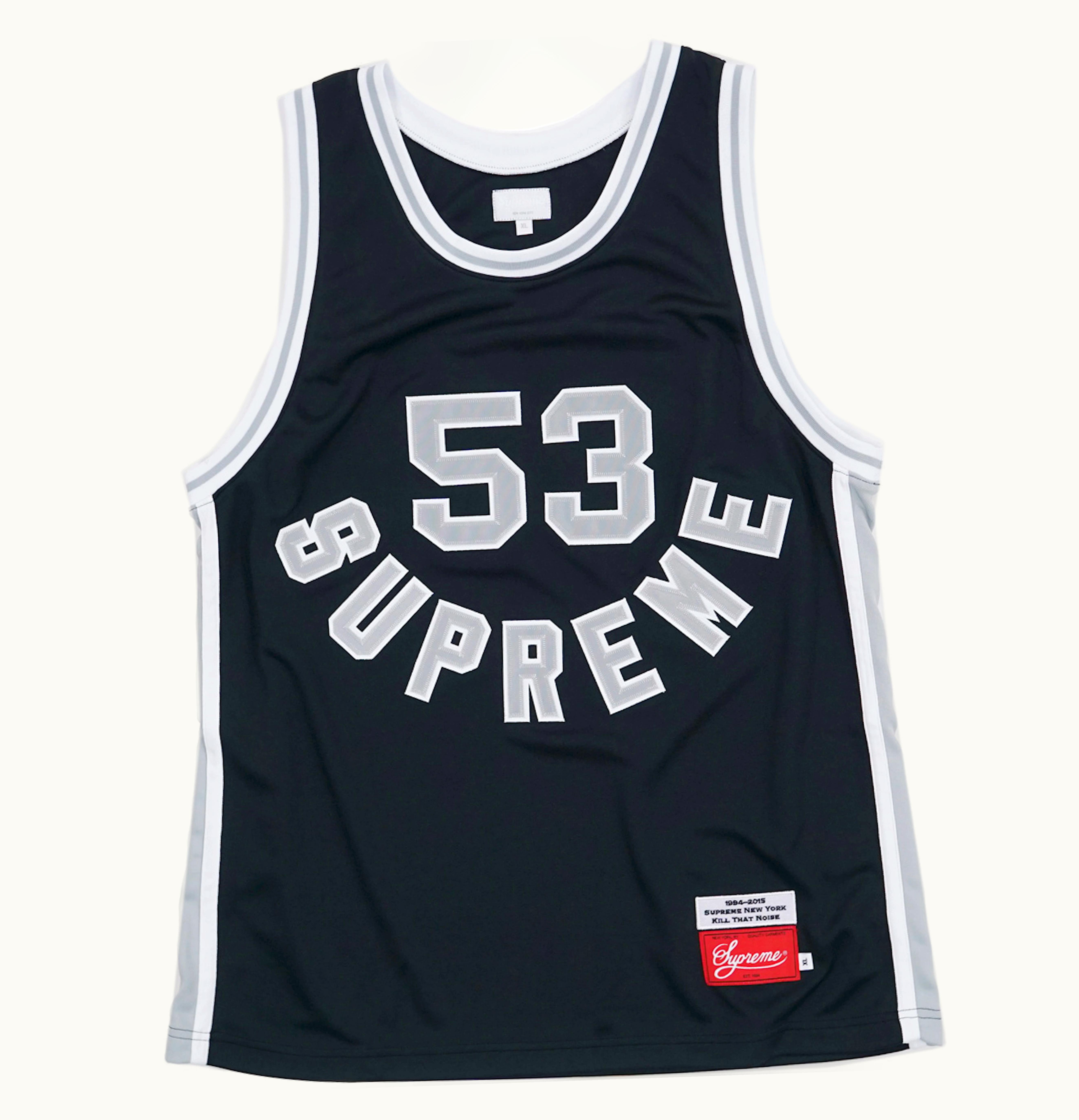 Supreme Supreme Gauchos Basketball Jersey Black
