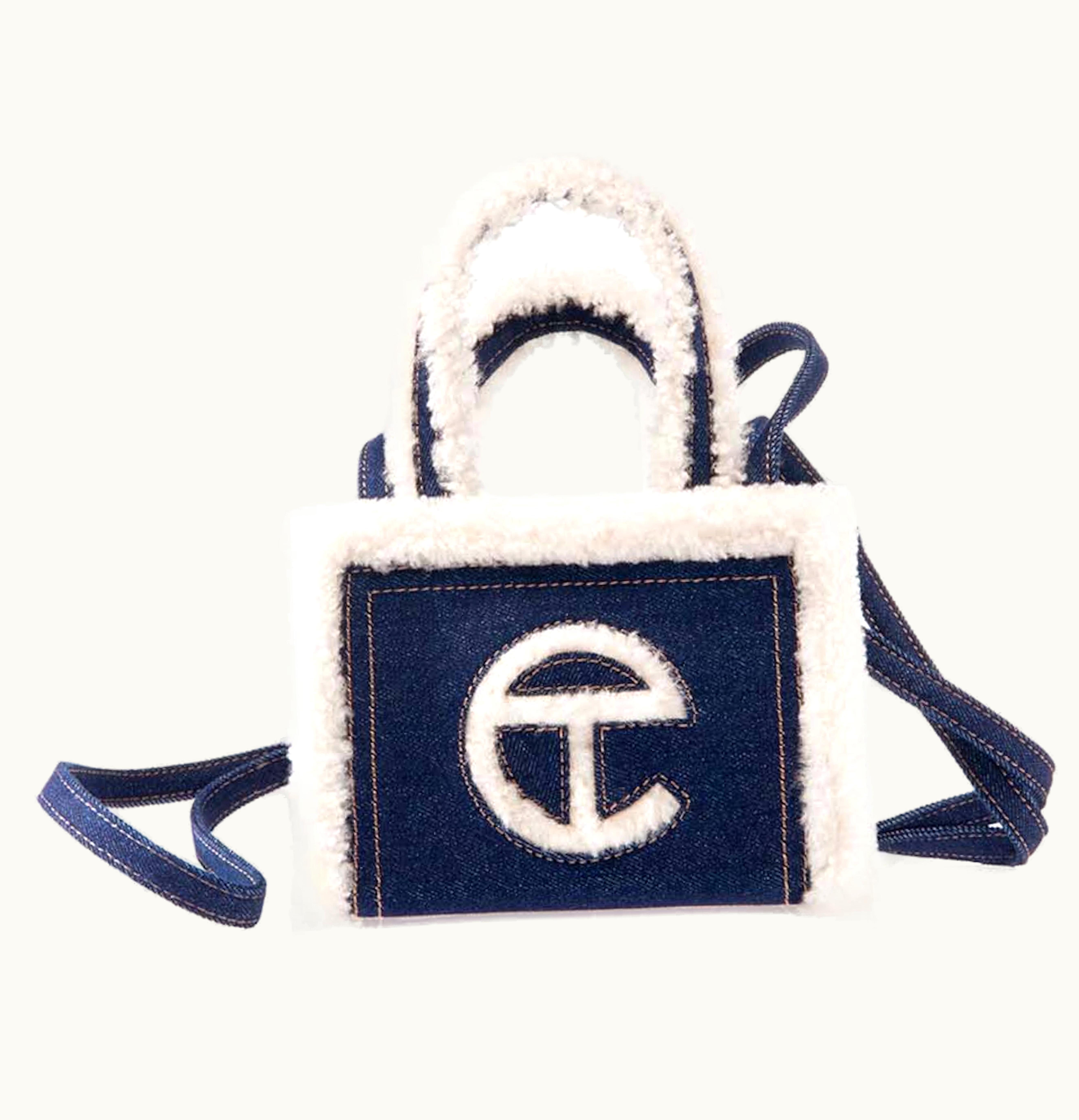Telfar Telfar X UGG Small Shopping Bag Denim