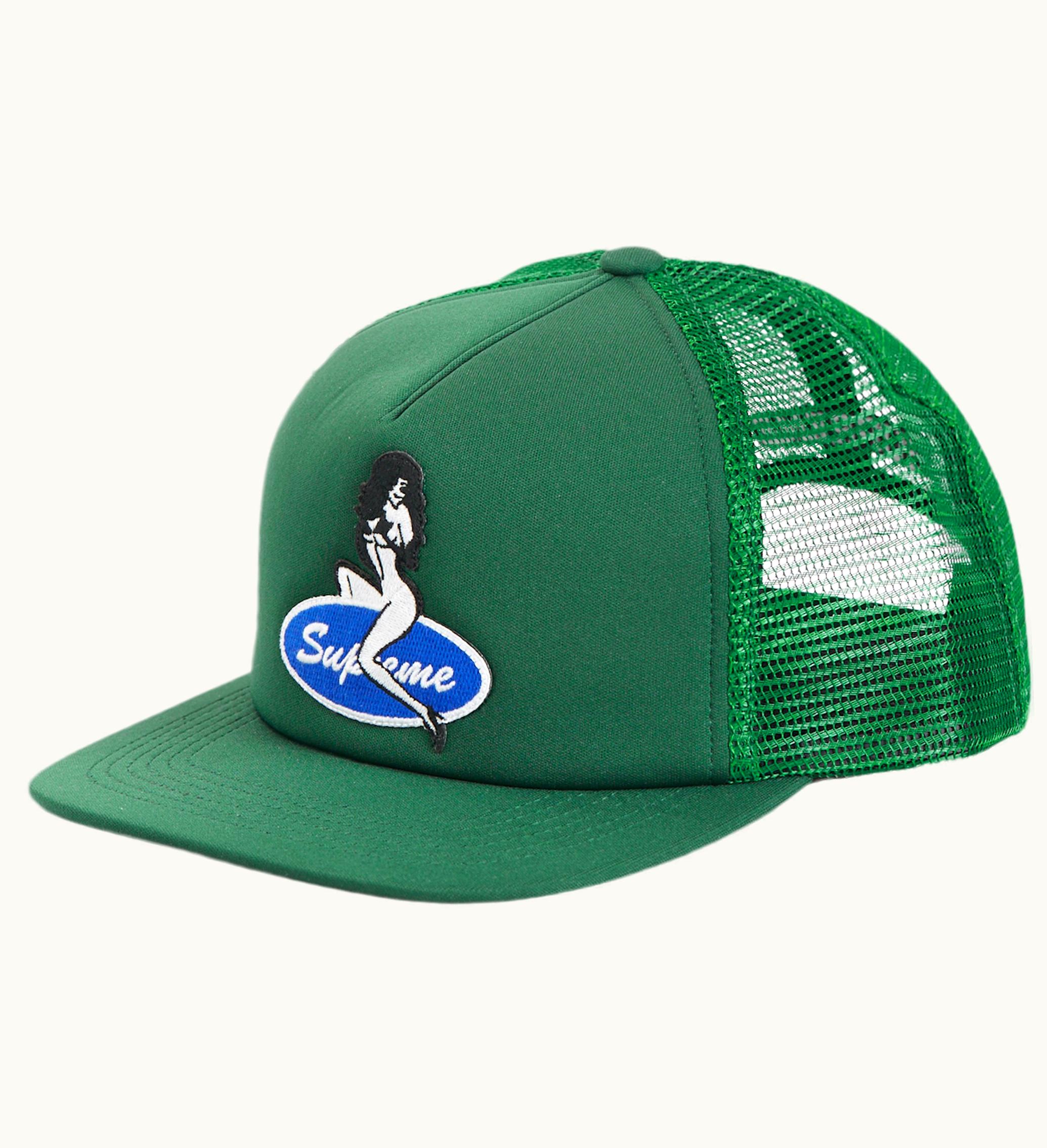 Supreme Supreme Pin Up Mesh Back 5 Panel FW23 Dark Green