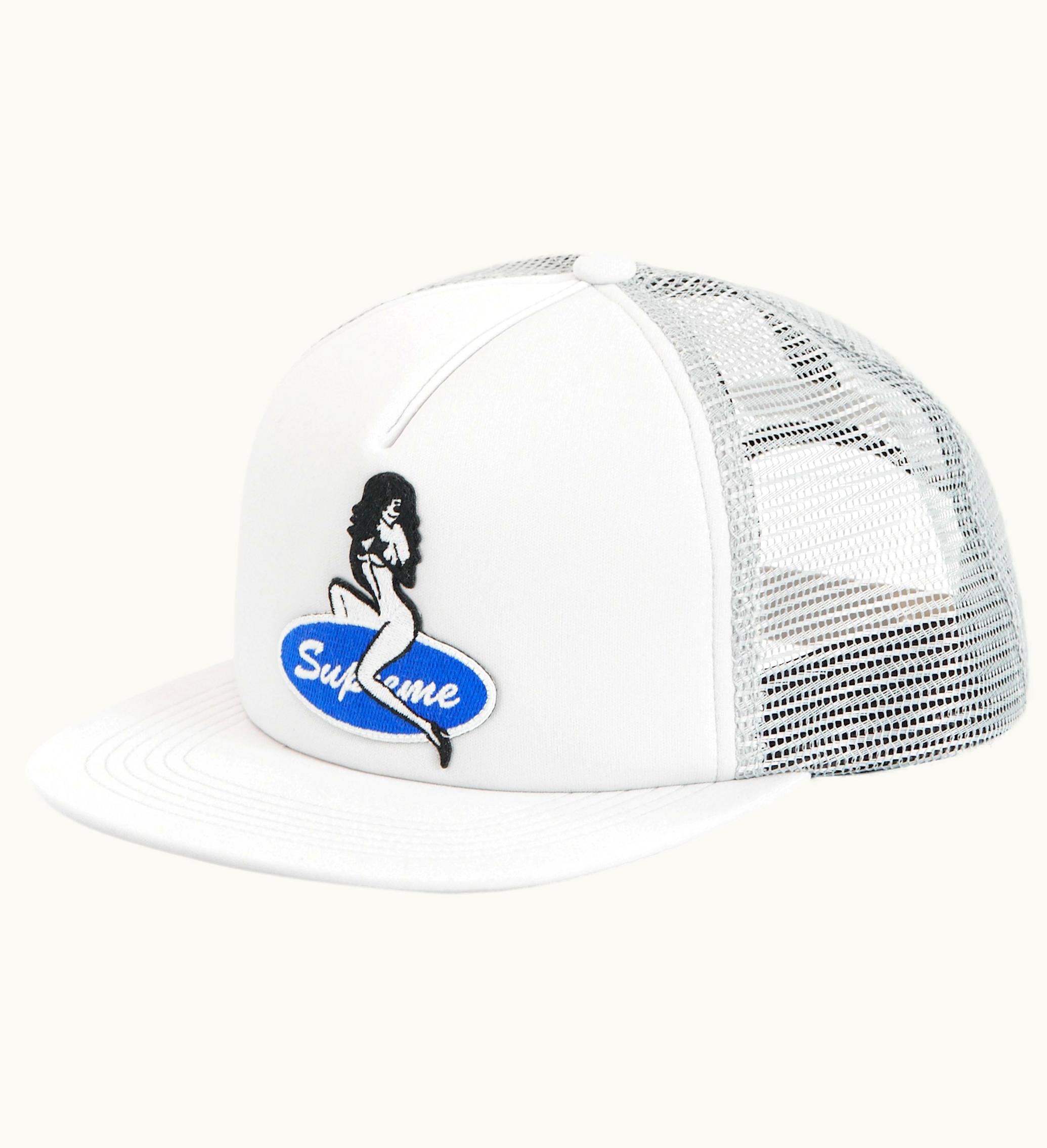 Supreme Supreme Pin Up Mesh Back 5 Panel FW23 White