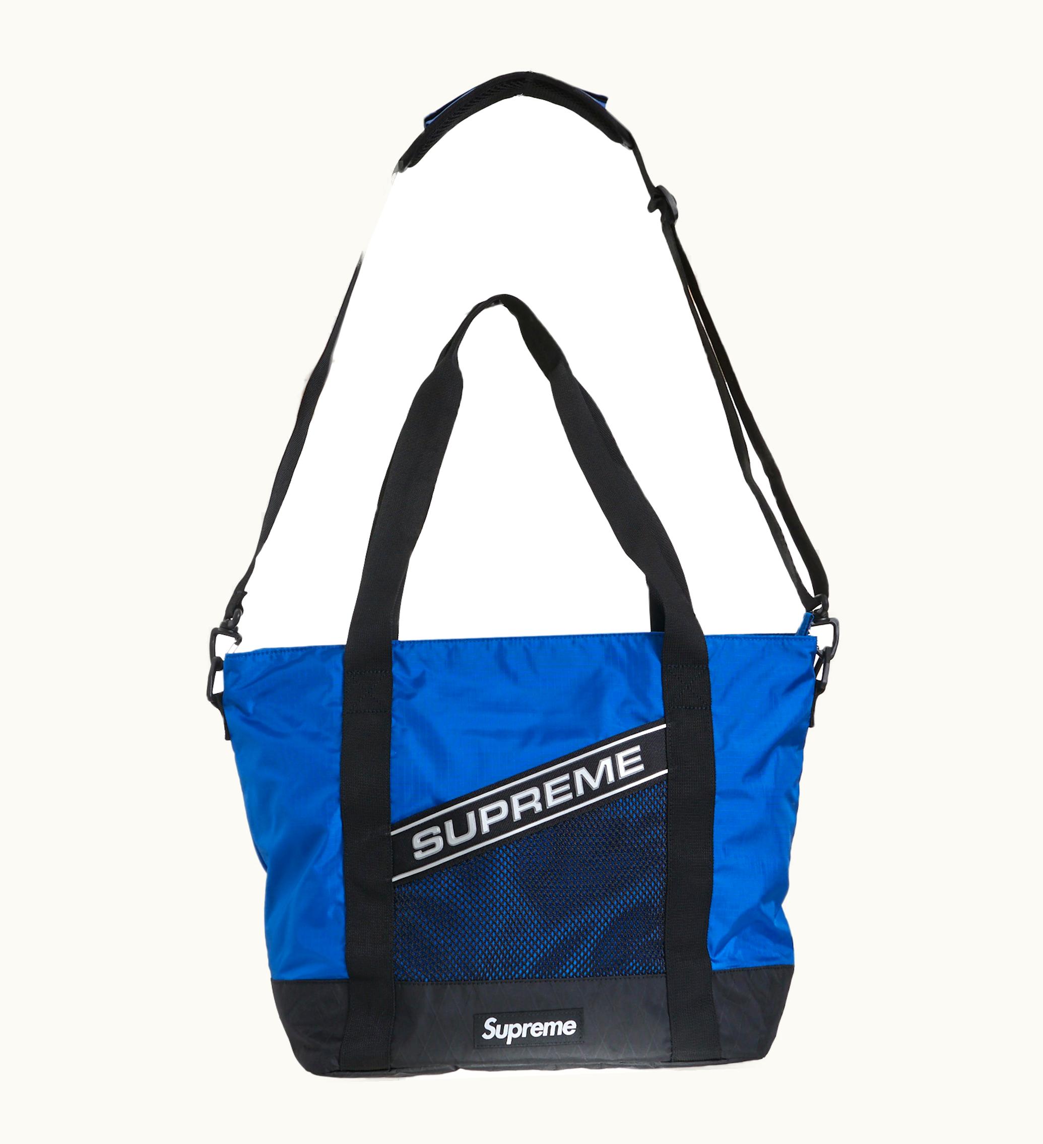 Supreme Supreme Logo Tote Bag Blue
