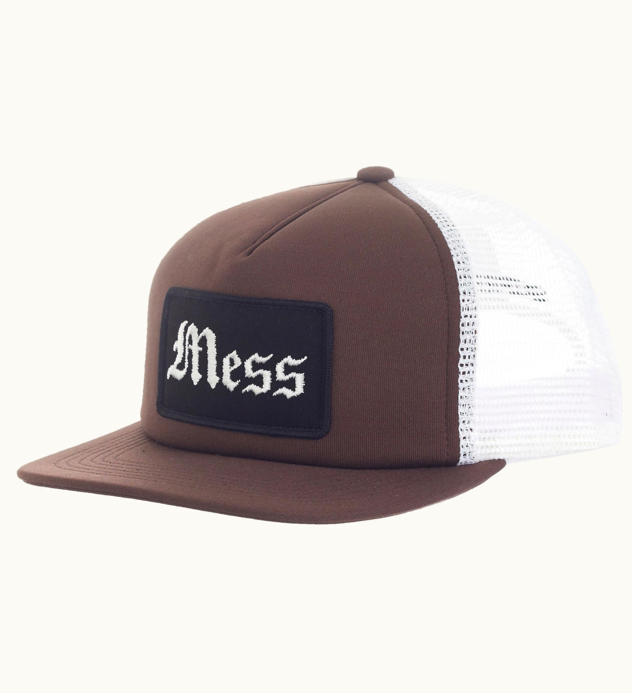 Supreme Supreme Mess Mesh Back 5 Panel Brown
