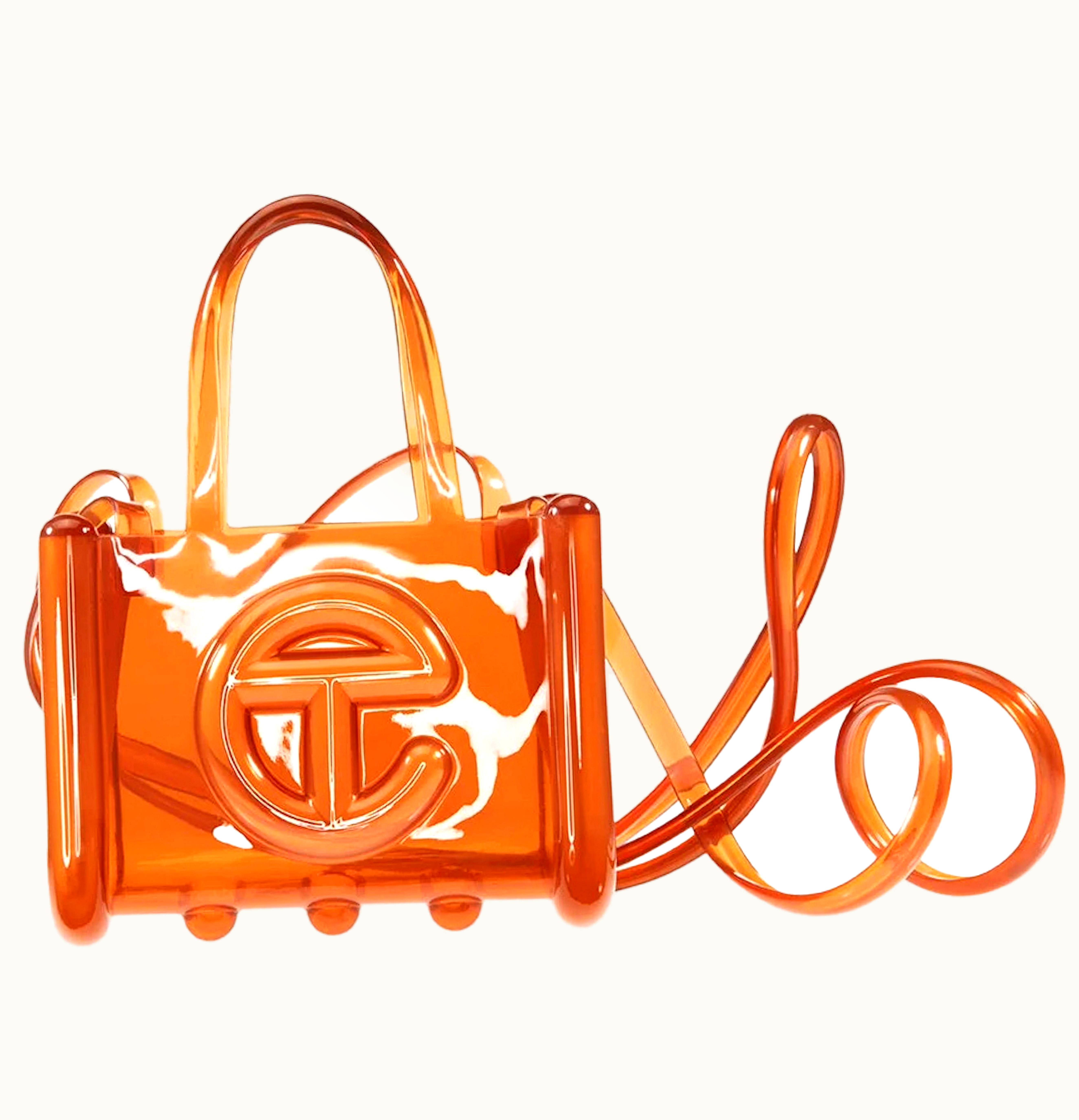 Telfar Telfar X Melissa Small Jelly Shopper Brown