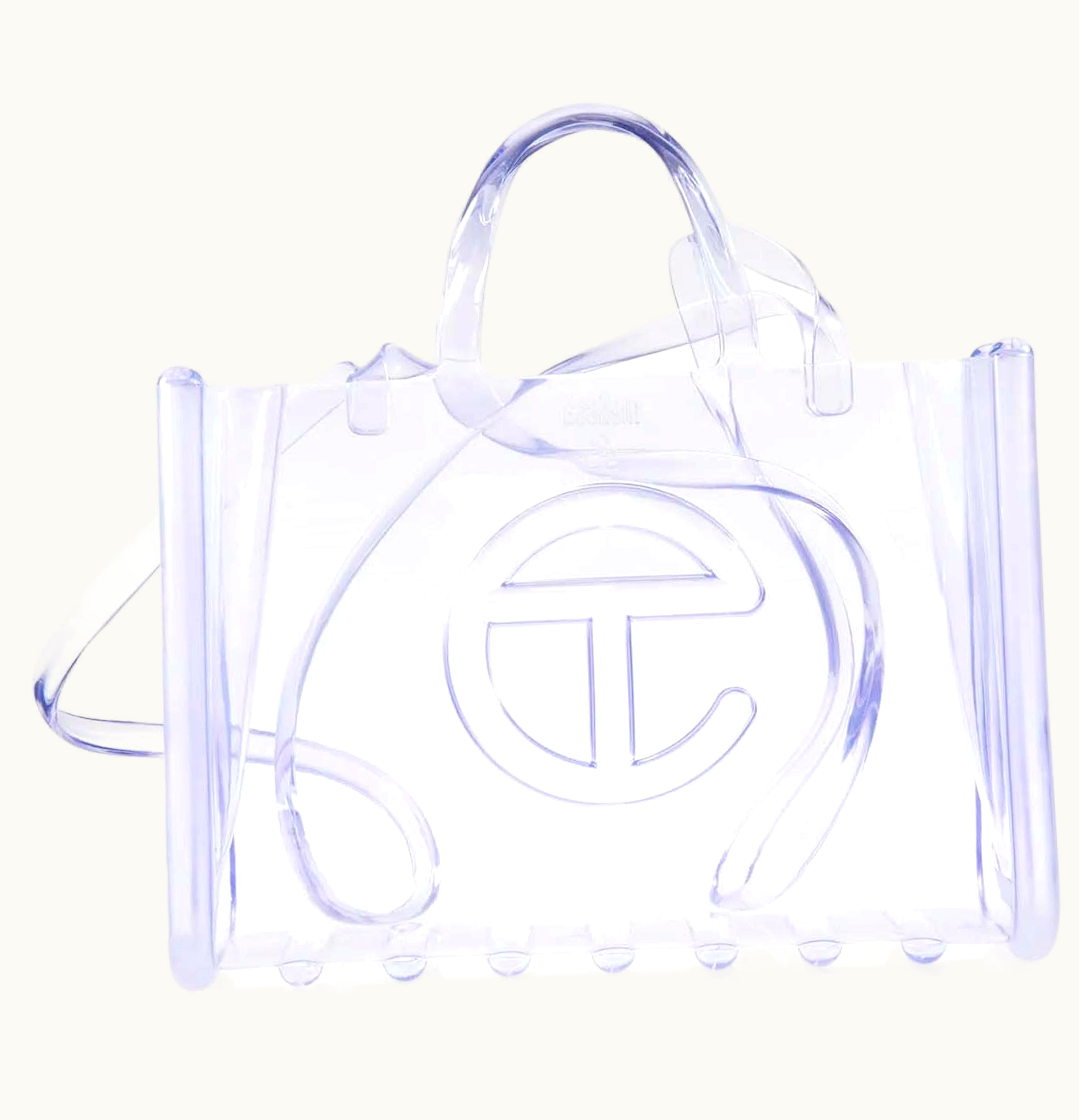 Telfar Telfar X Melissa Large Jelly Shopper Clear