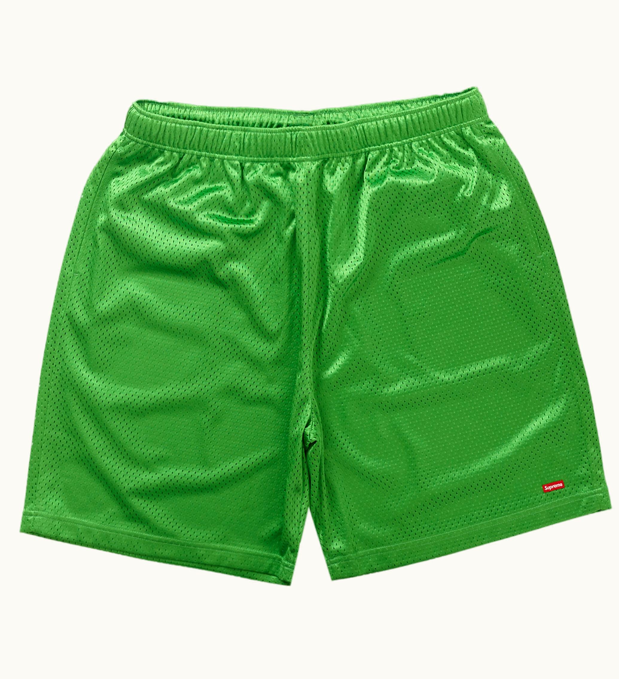 Supreme Supreme Small Box Baggy Mesh Short Green