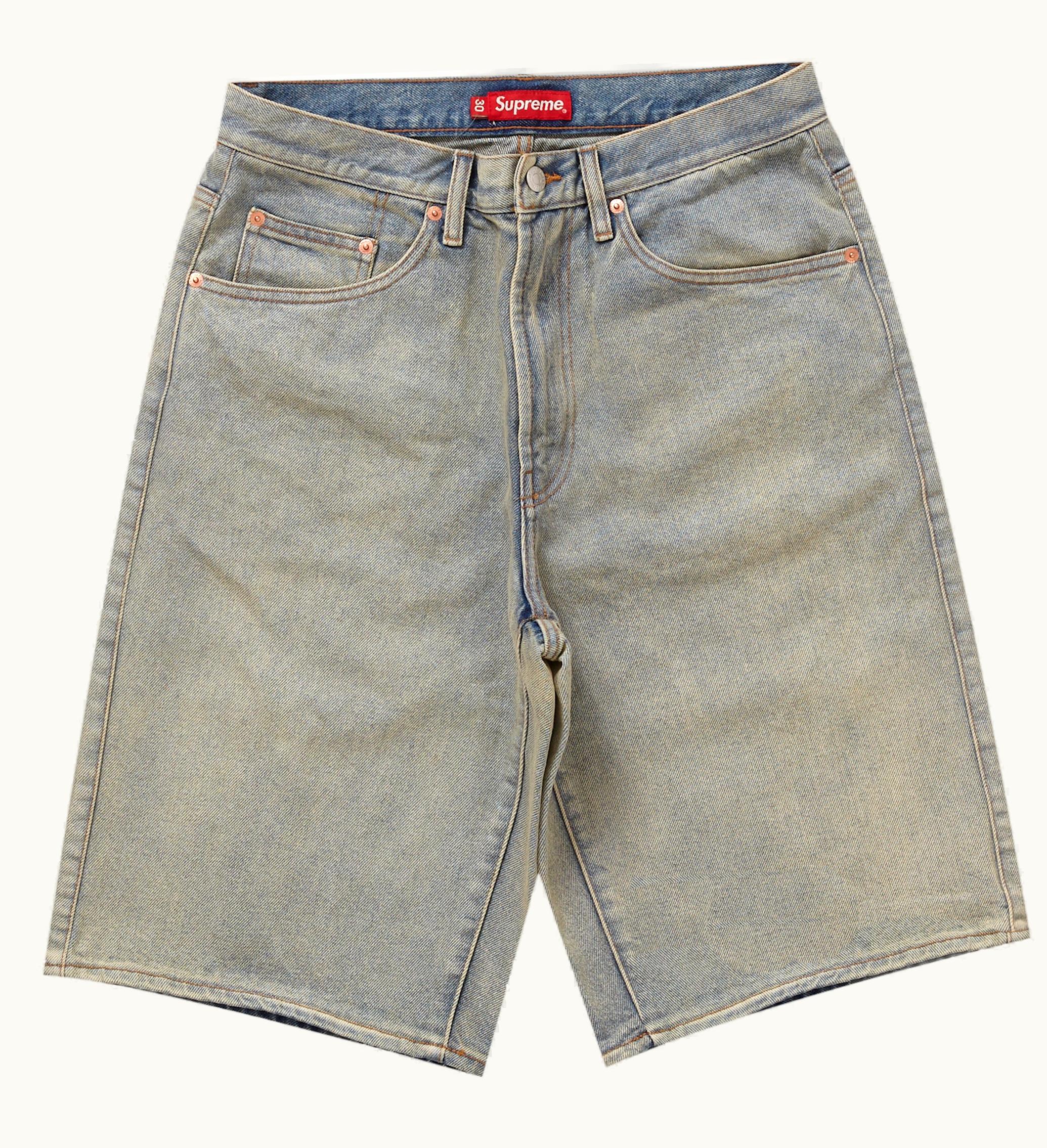 Supreme Supreme Baggy Denim Short Dirty Indigo