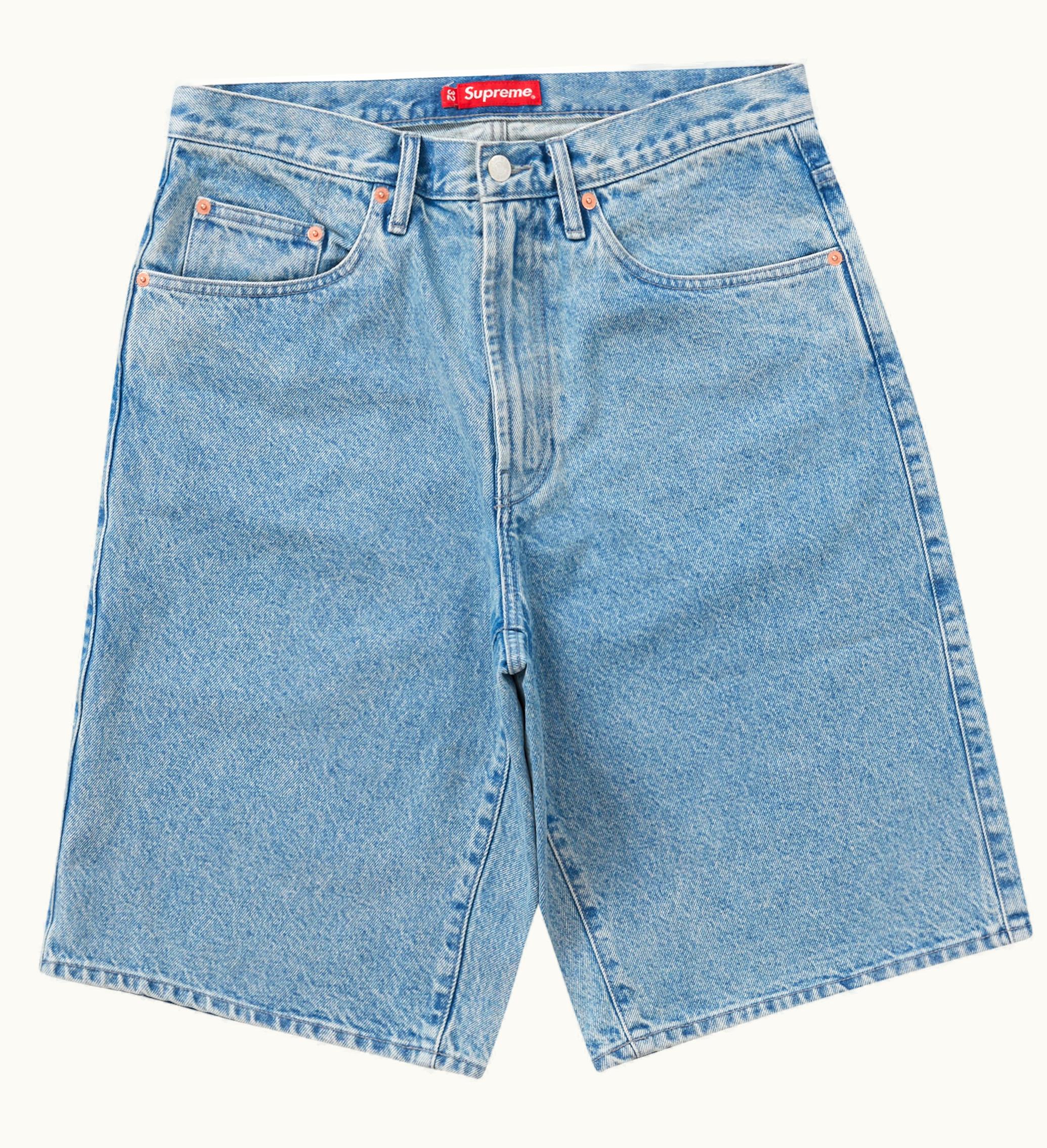 Supreme Supreme Baggy Denim Short Washed Blue