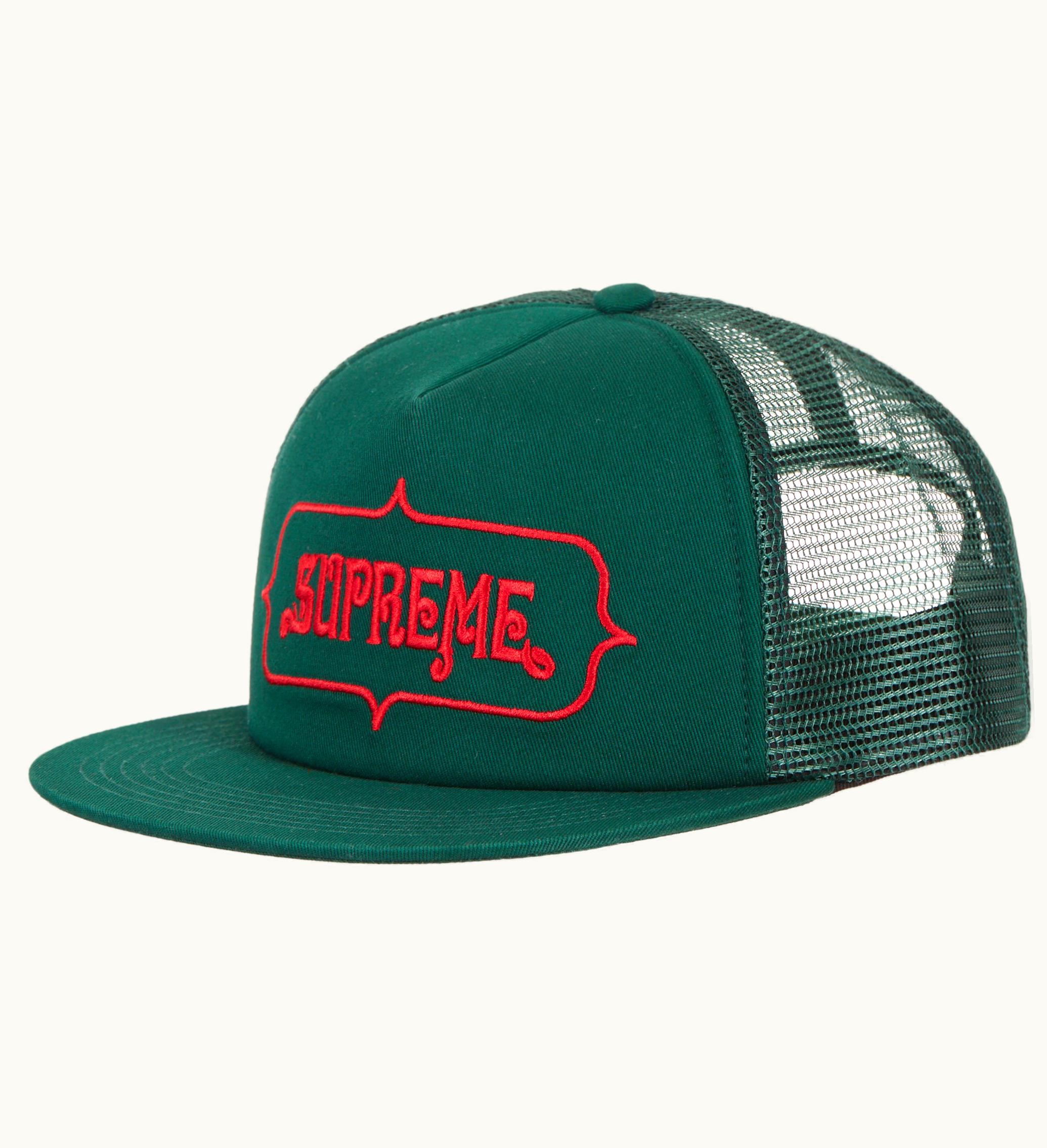 Supreme Supreme Highest Mesh Back 5 Panel Green