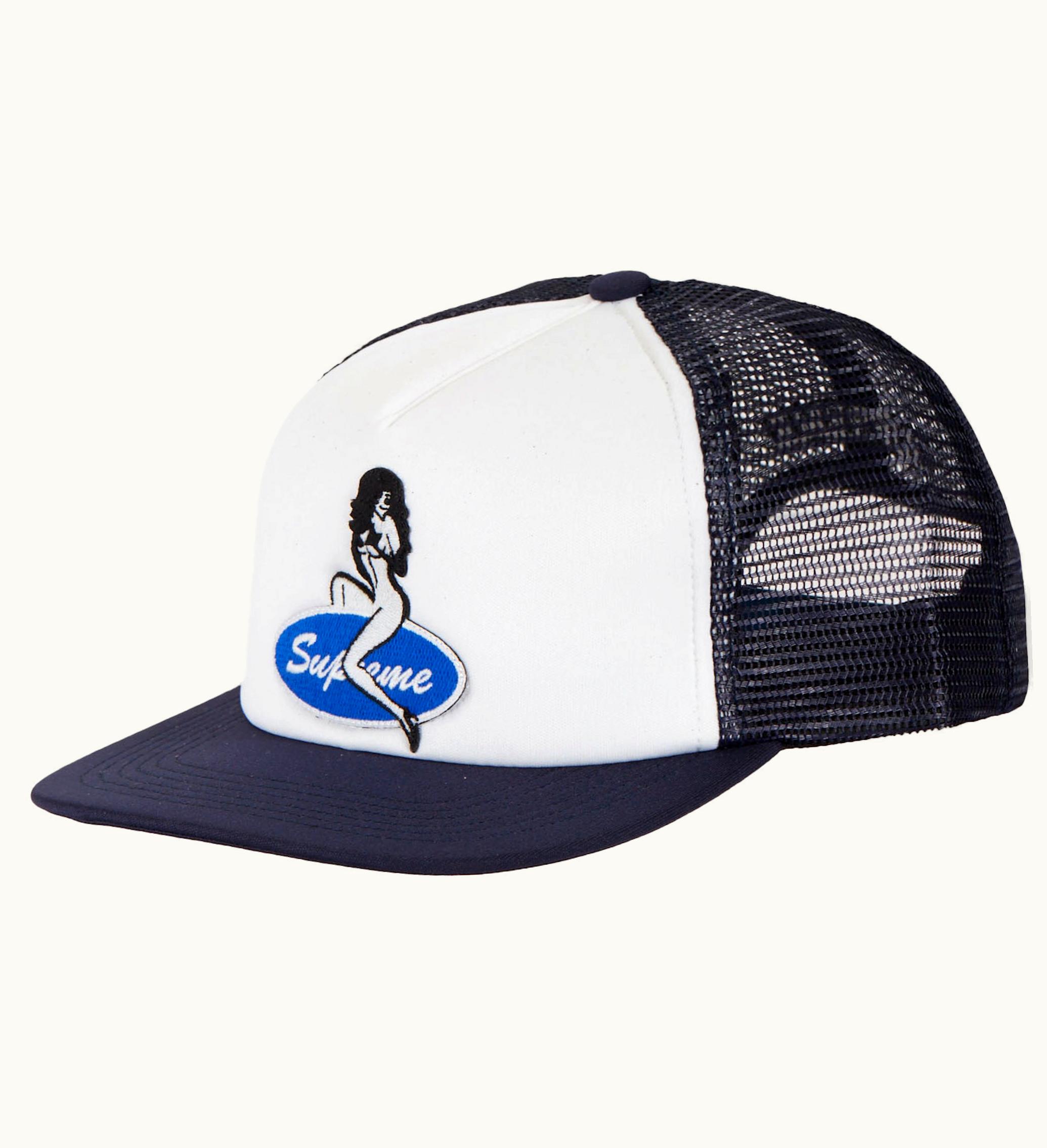 Supreme Supreme Pin Up Mesh Back 5 Panel Navy