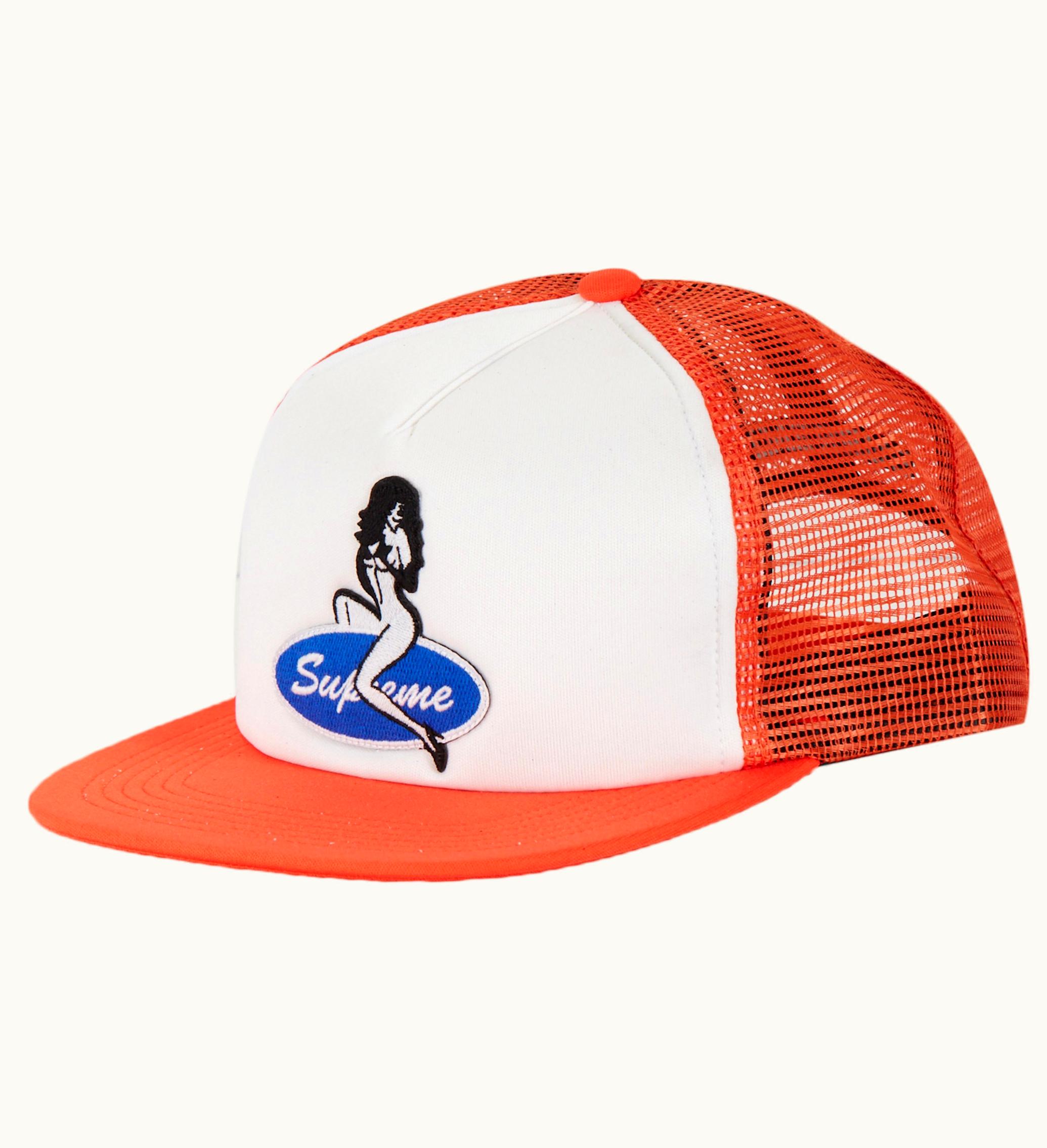 Supreme Supreme Pin Up Mesh Back 5 Panel Orange