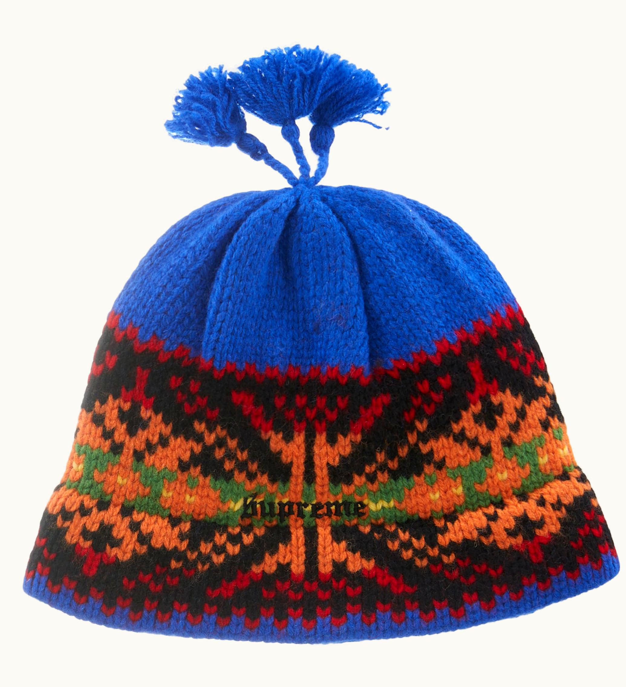 Supreme Supreme Tassel Beanie Royal
