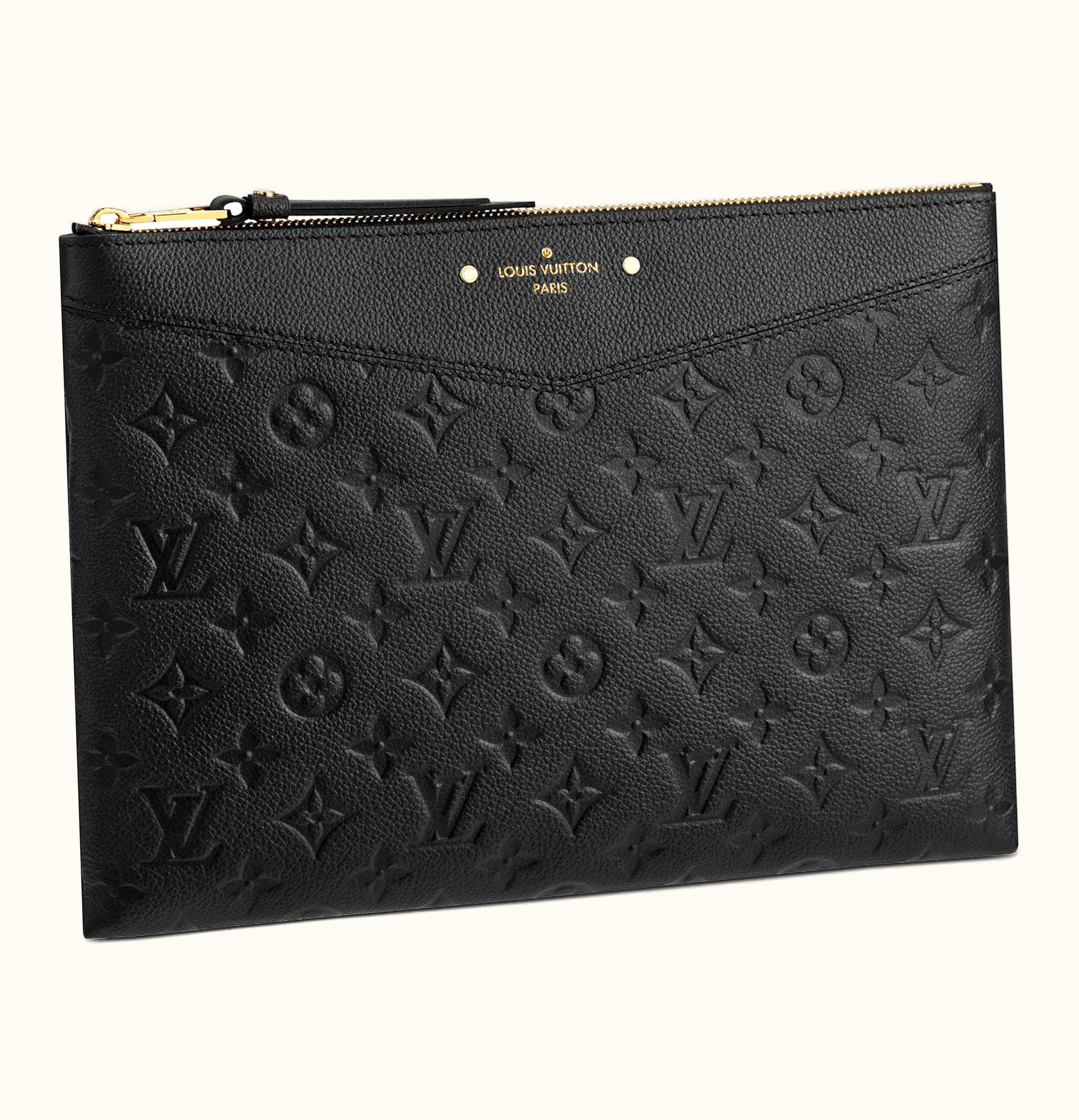 Louis Vuitton Louis Vuitton Daily Pouch Monogram Empreinte Black Noir