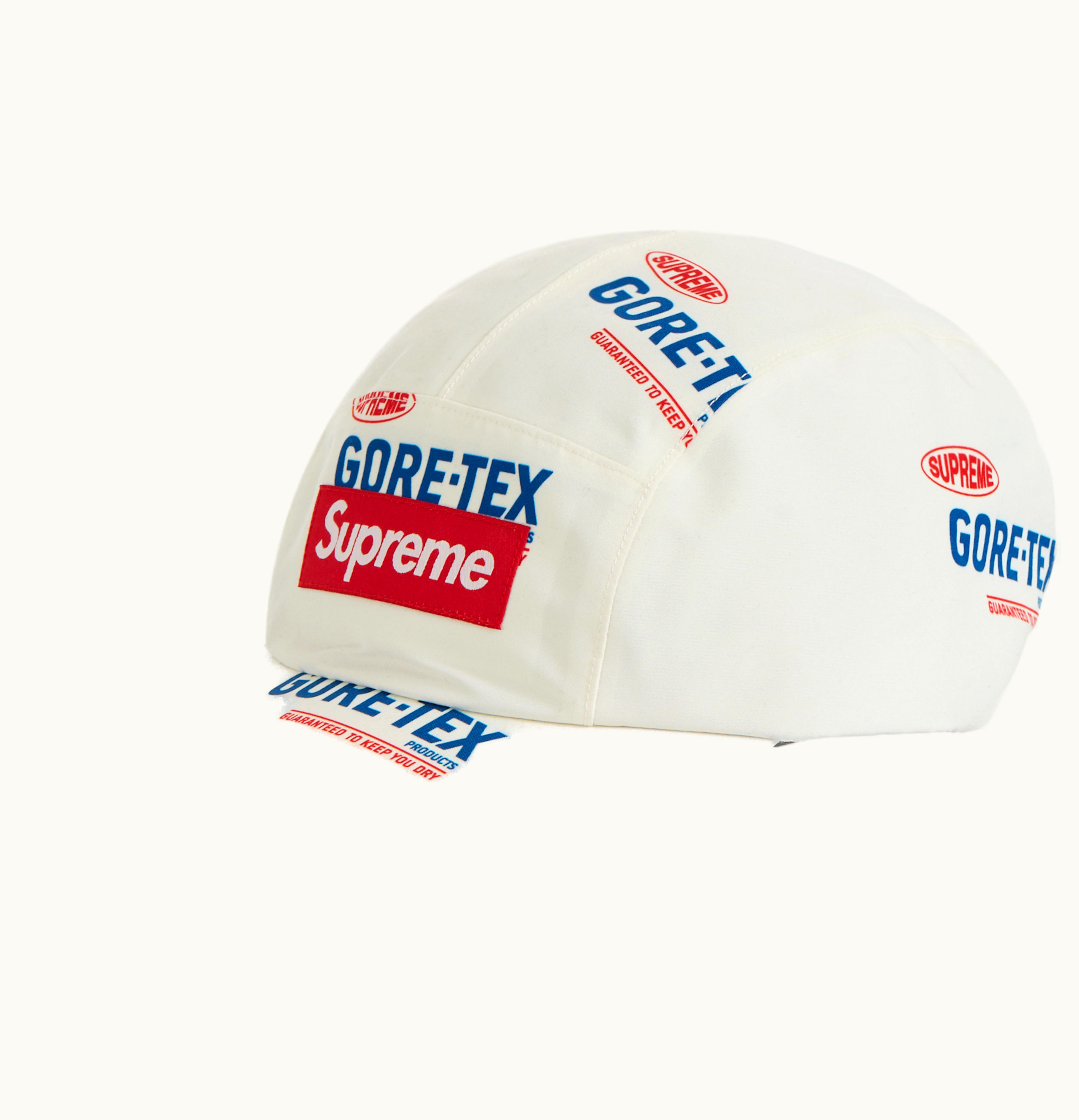 Supreme Supreme Gore Tex Polartec Long Bill Camp Cap Natural Logos