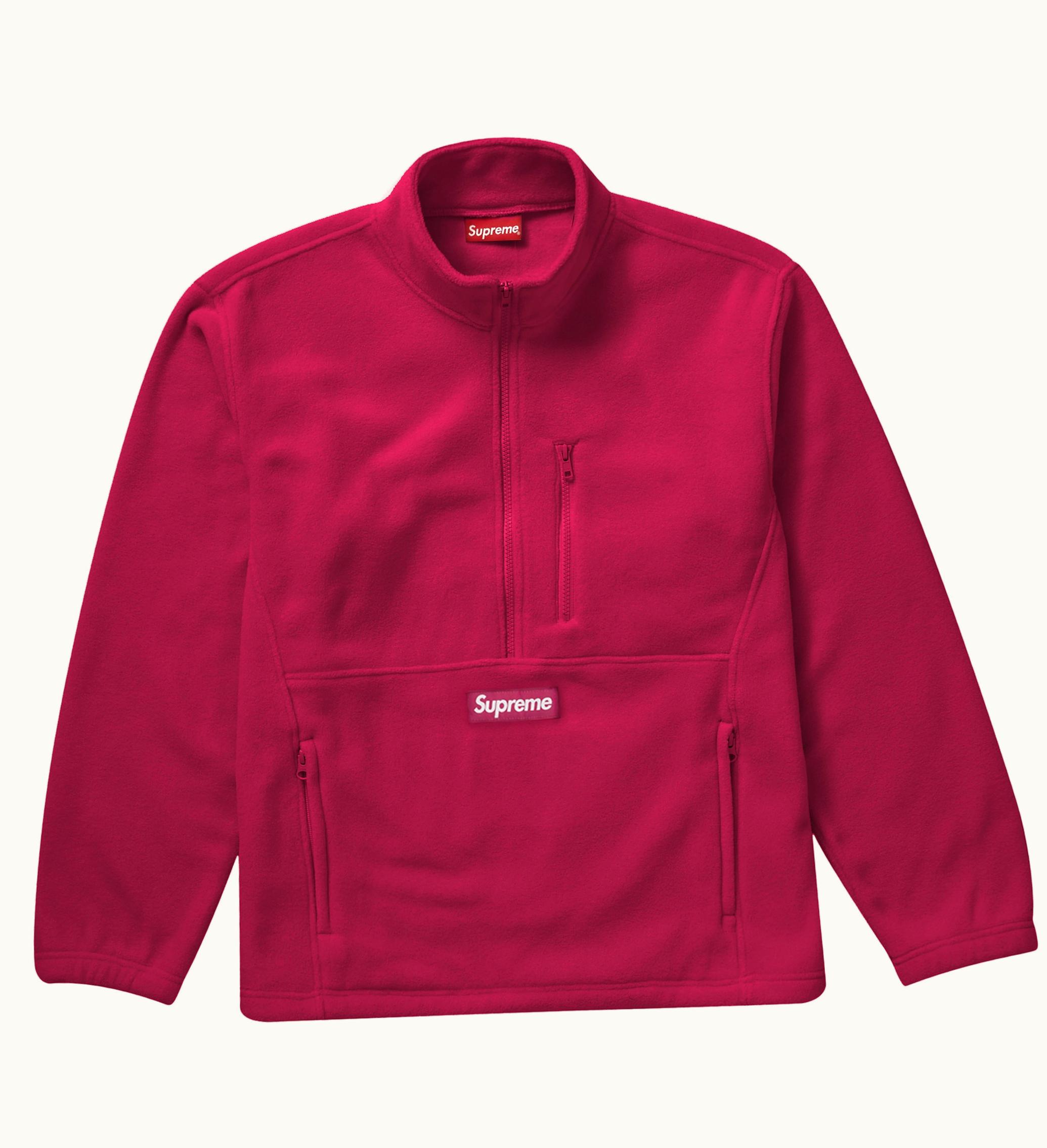 Supreme Supreme Polartec Half Zip Pullover FW21 Magenta