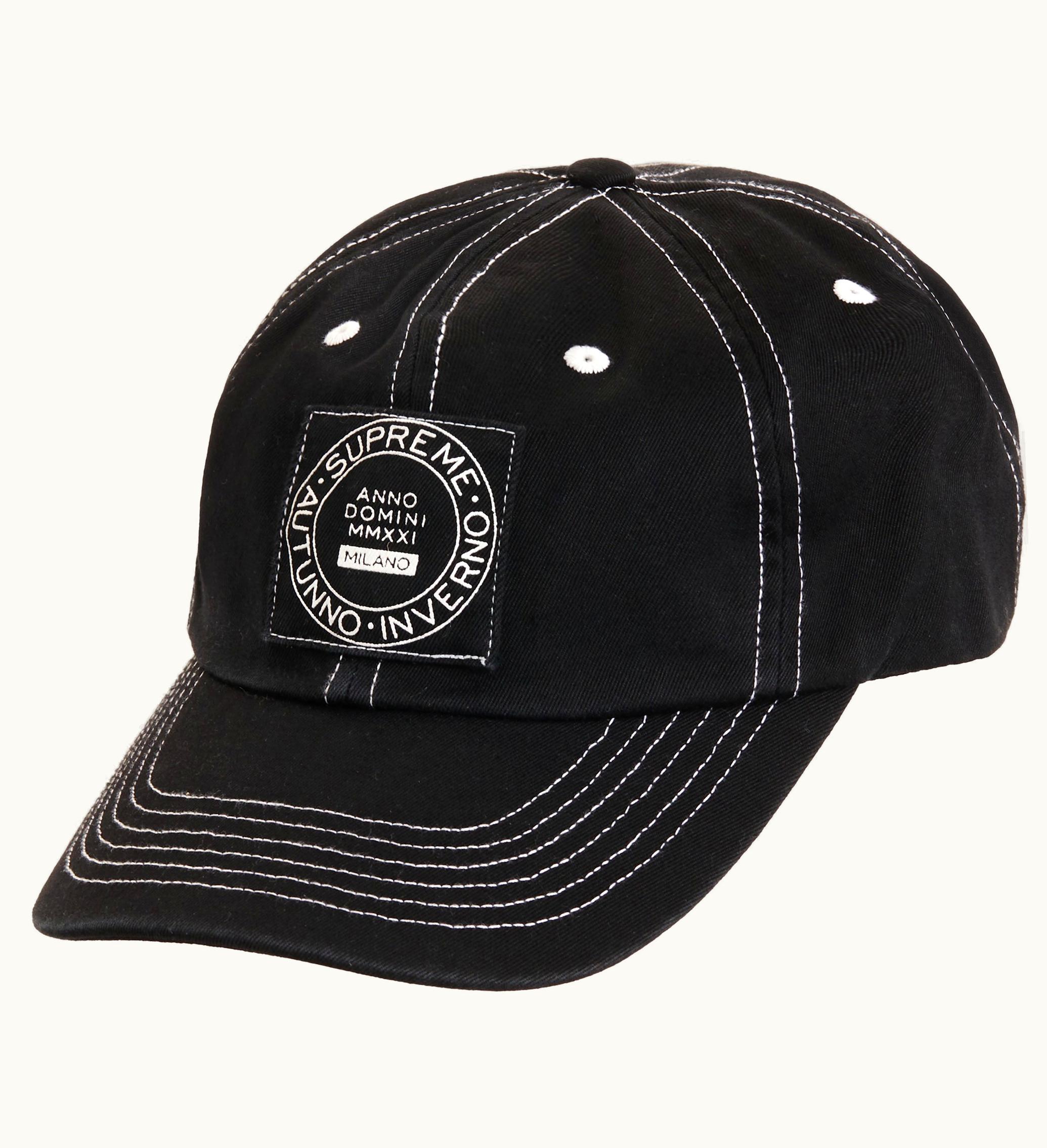 Supreme Supreme Milano Patch 6 Panel Black