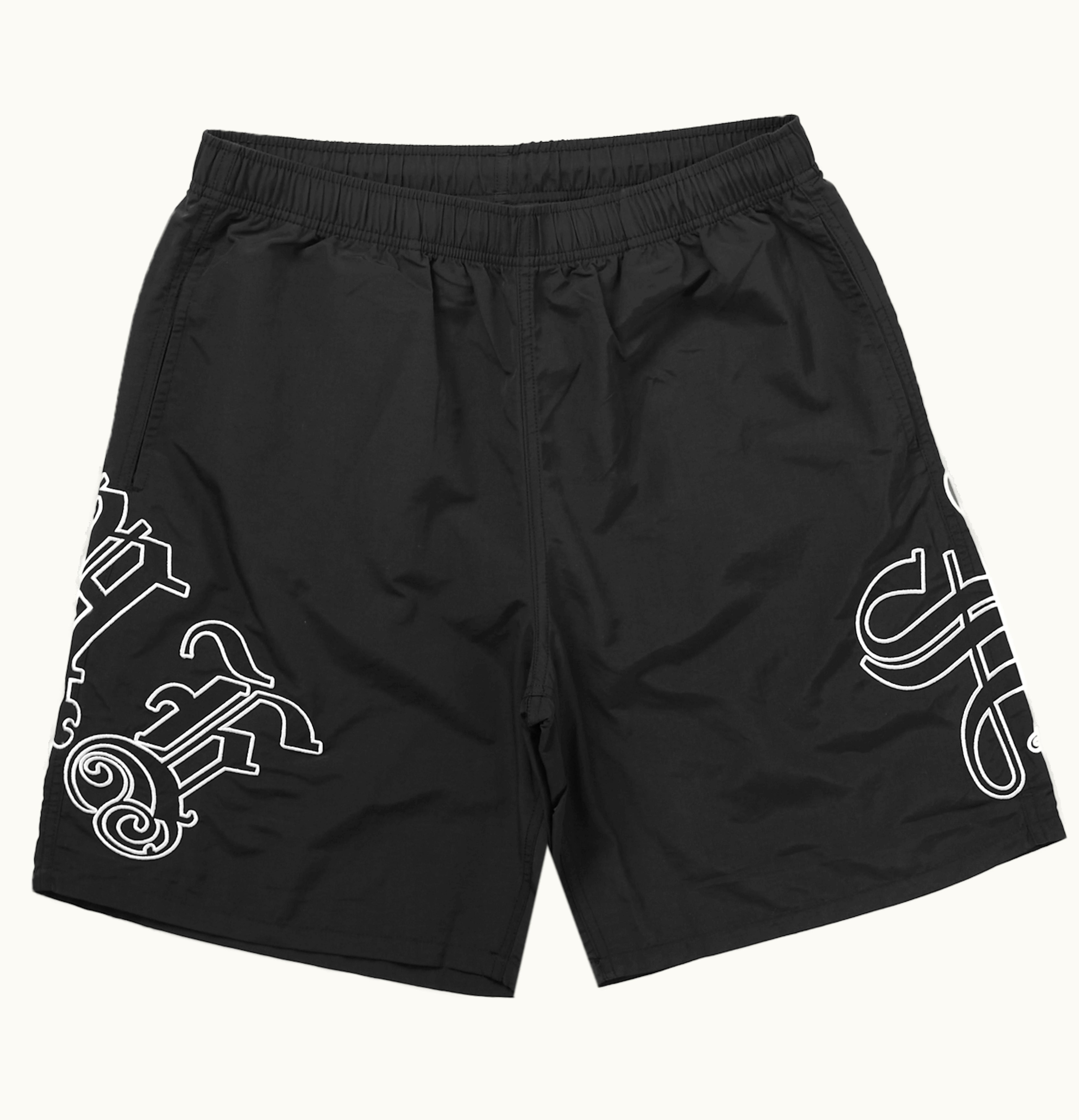 Supreme Supreme Old English Nylon Short Black