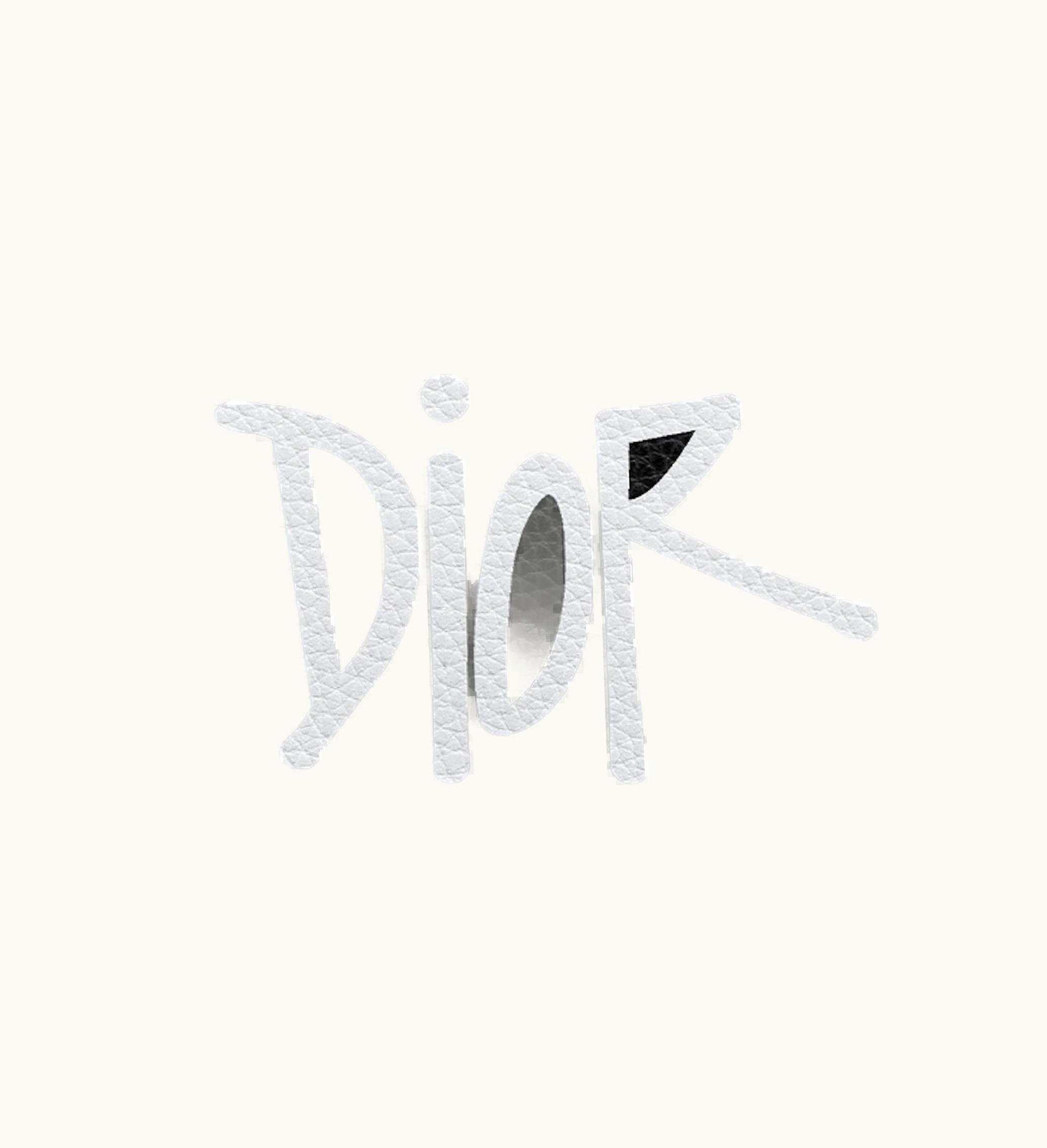 Dior Dior And Shawn Wallet 8 Card Slot Black