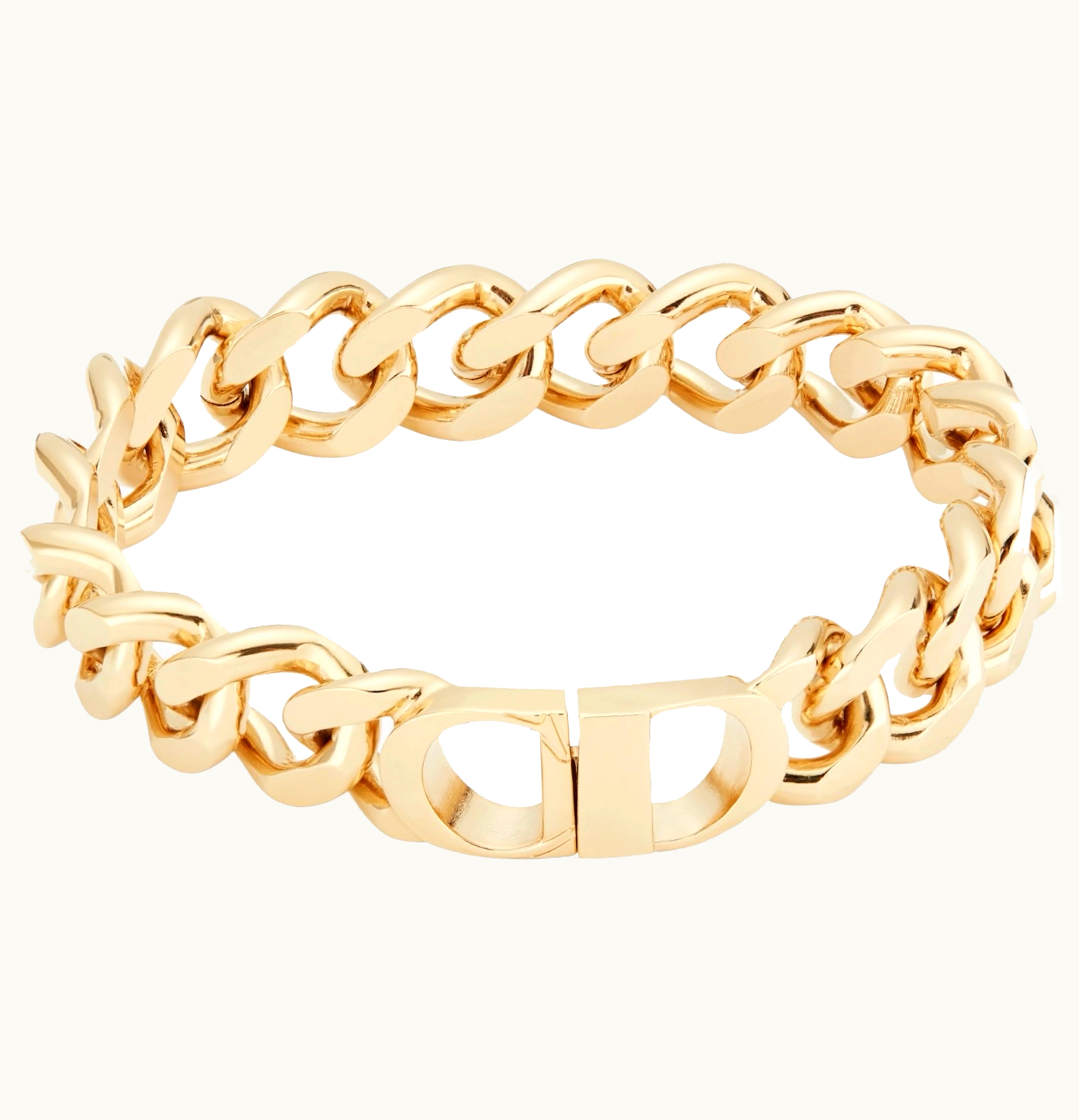 Dior Icon CD Bracelet Metal With Gold Finish