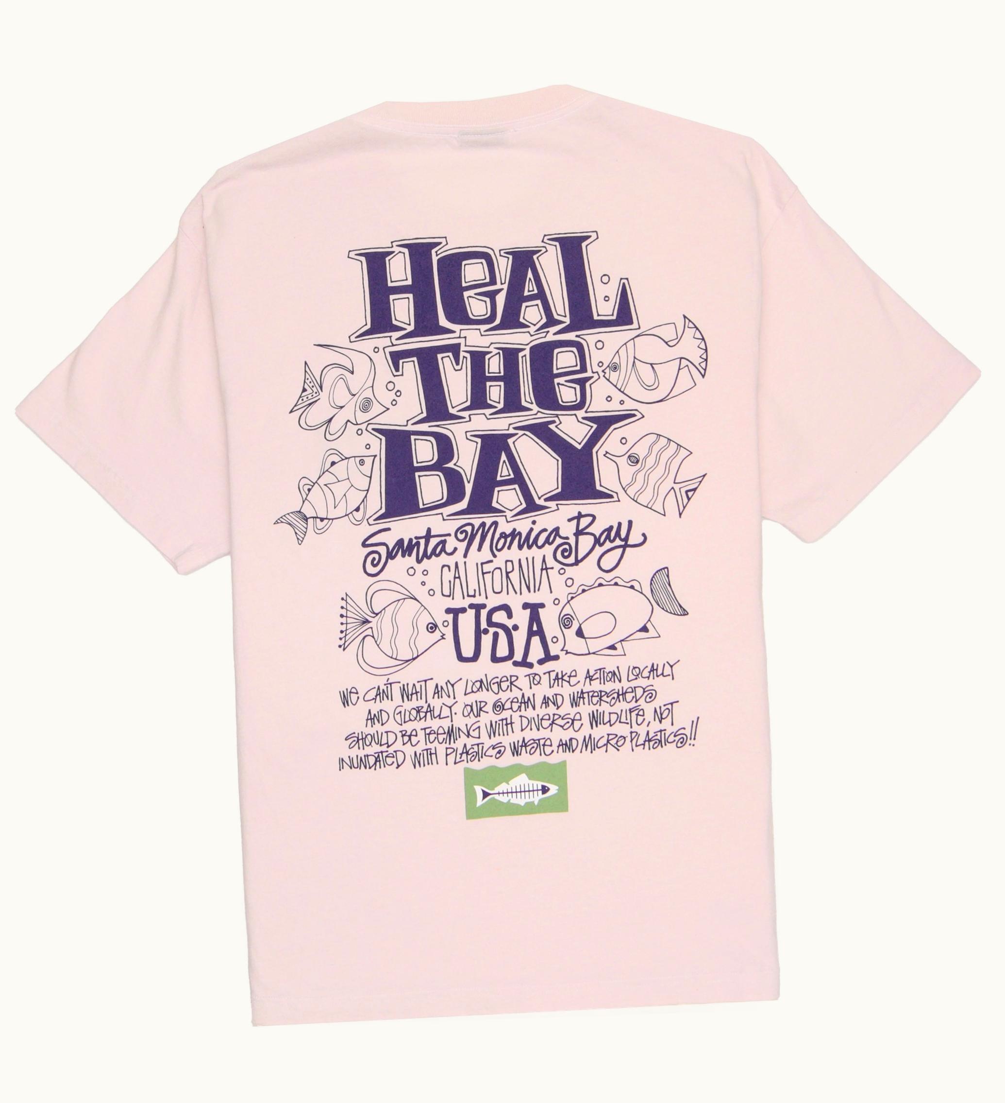 Stussy Stussy Heal The Bay Ocean Pigment Dyed Tee Blush