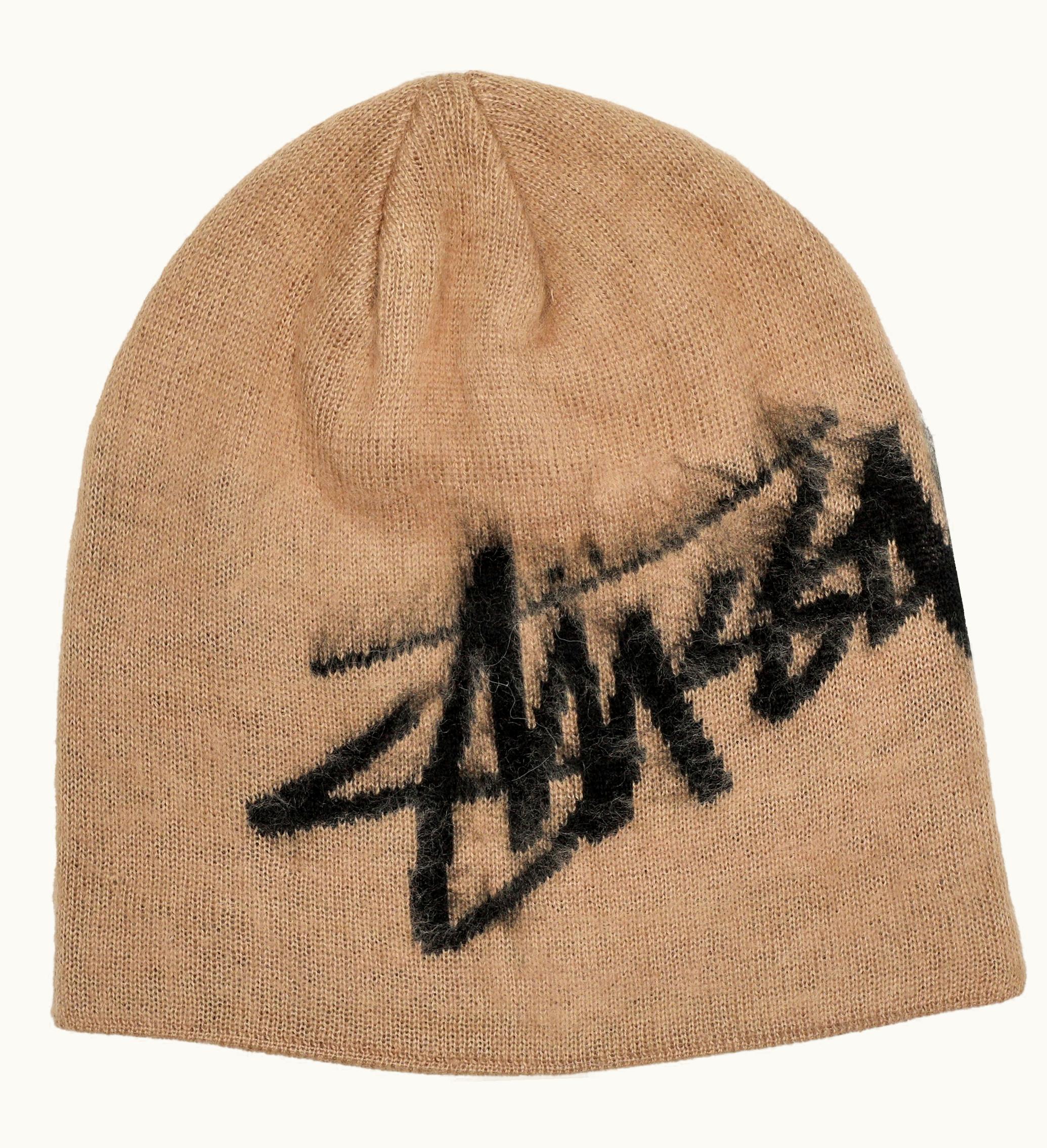 Stussy Stussy Brushed Out Skullcap Beanie Sand