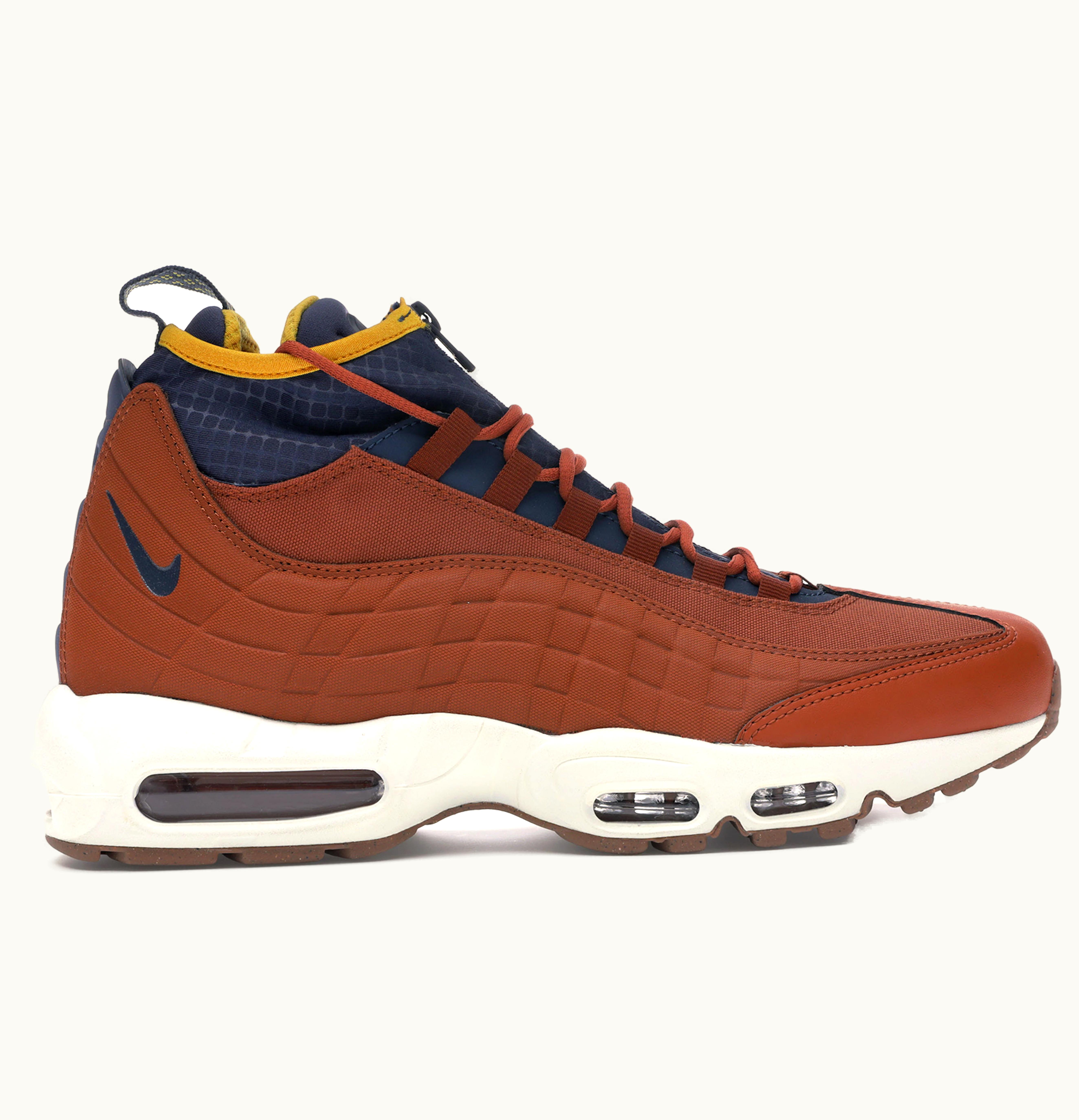 Nike Nike Air Max 95 Sneakerboot Dark Russet Thunder Blue