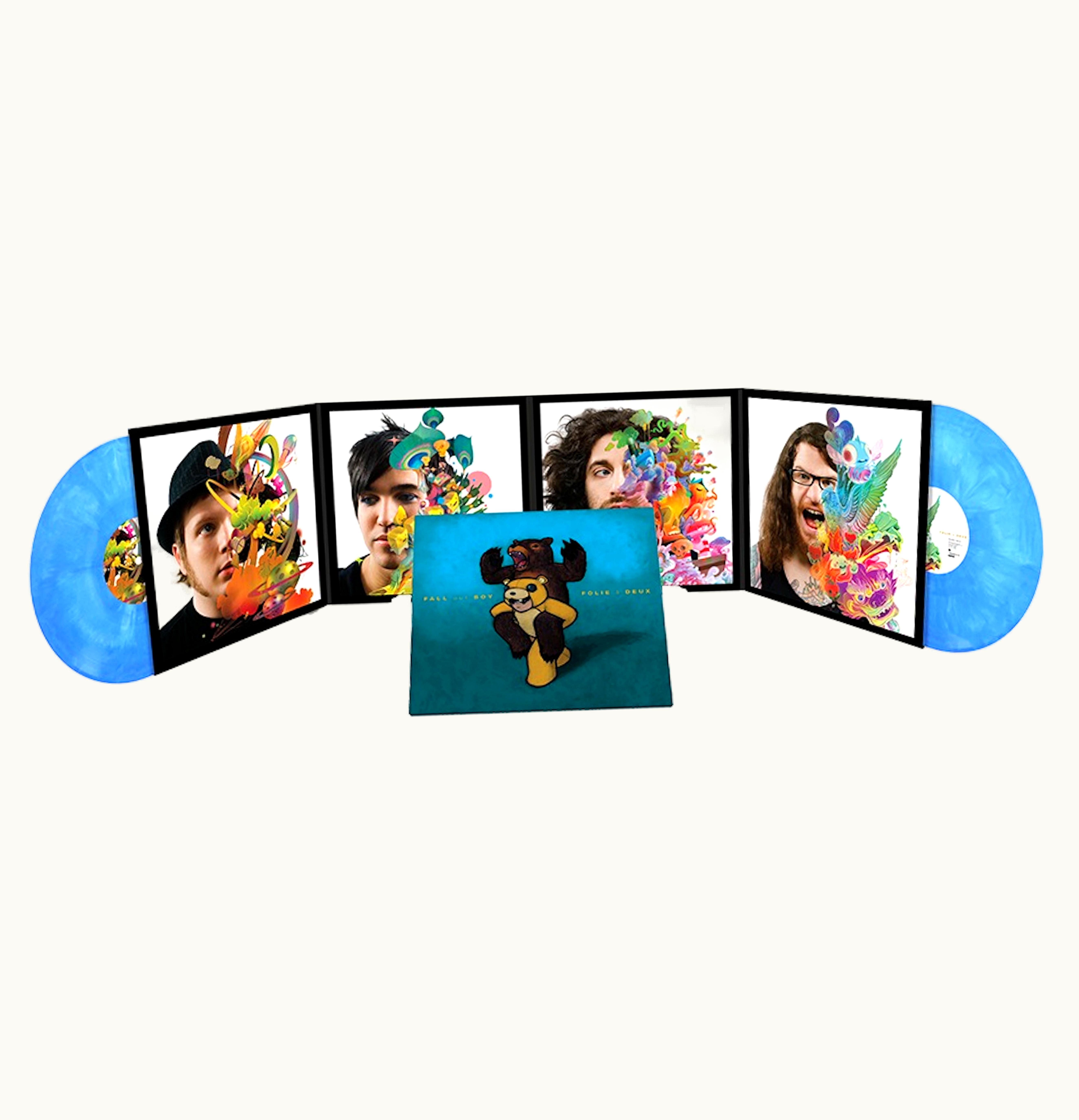 Fall Out Boy Fall Out Boy 15th Anniversary Blue Marble Limited Edition 2xlp Vinyl Blue Marble