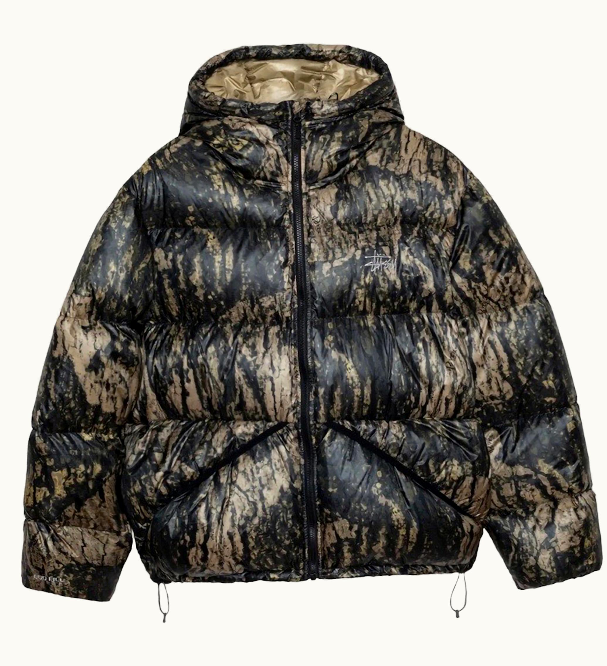 Stussy Stussy Micro Ripstop Down Parka Relic Camo