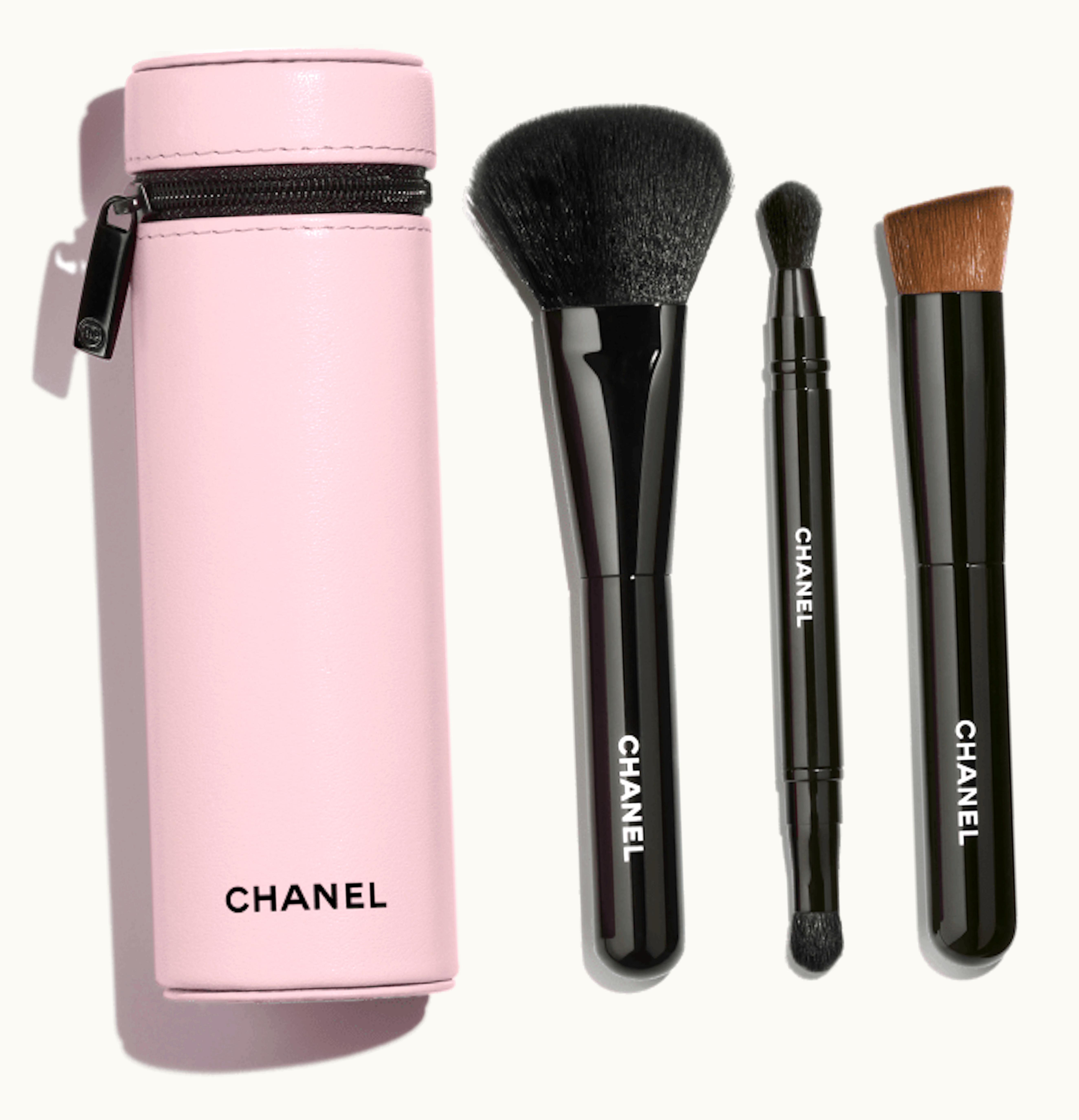 Chanel Chanel Codes Couleur Limited Edition Collection Of 3 Essential Brushes 111 Ballerina