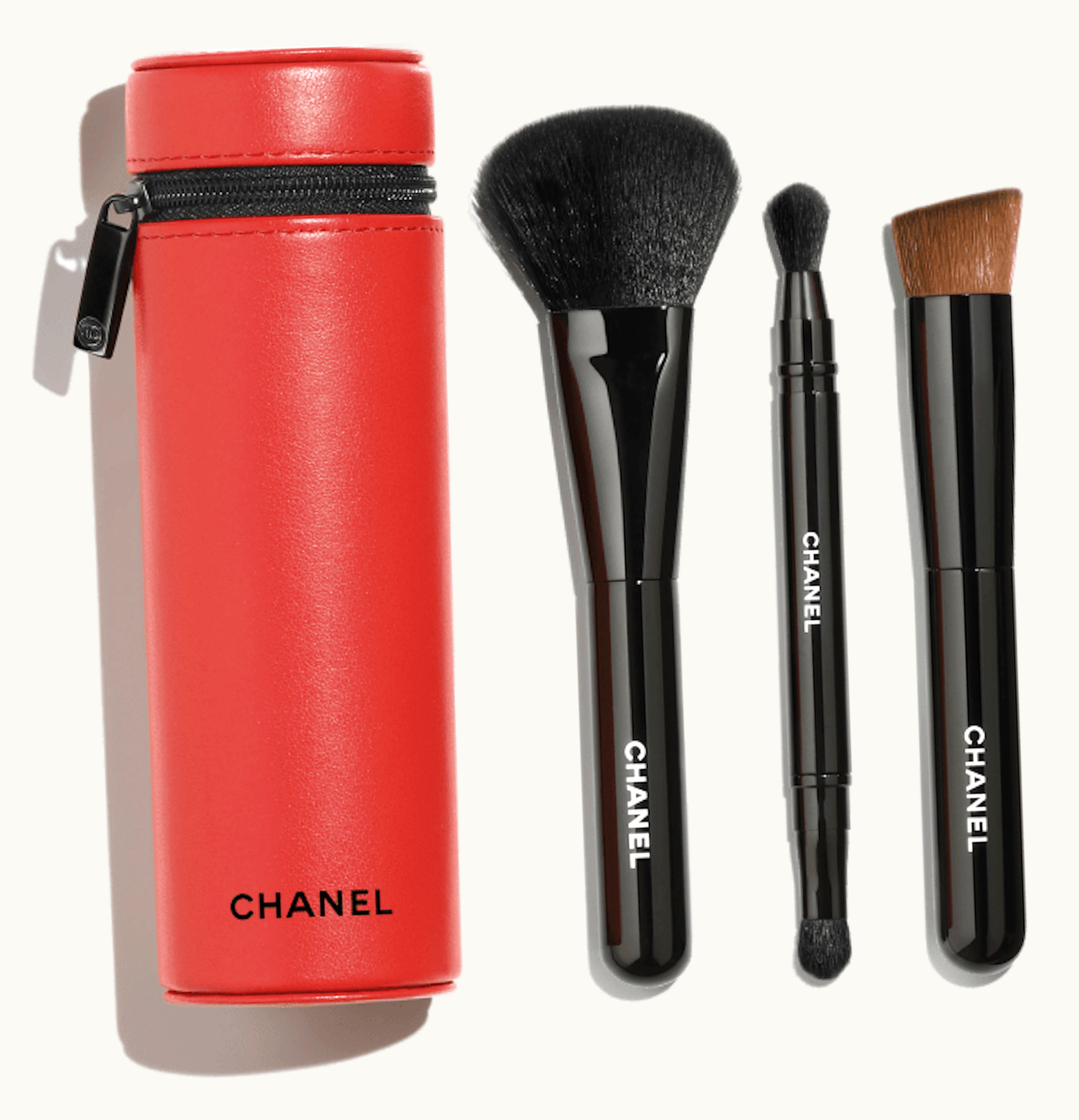 Chanel Chanel Codes Couleur Limited Edition Collection Of 3 Essential Brushes 121 Premiere Dame