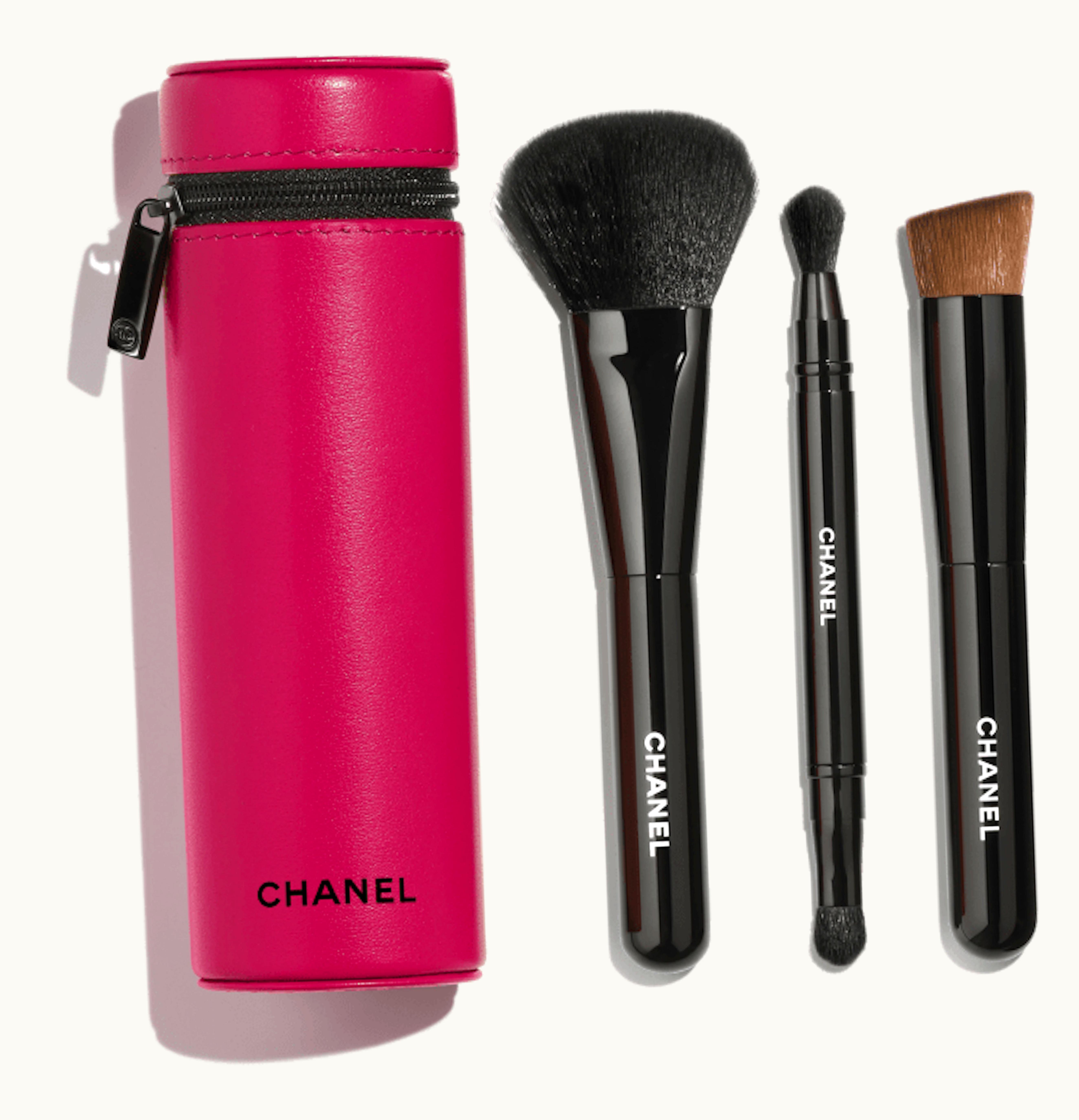 Chanel Chanel Codes Couleur Limited Edition Collection Of 3 Essential Brushes 143 Diva