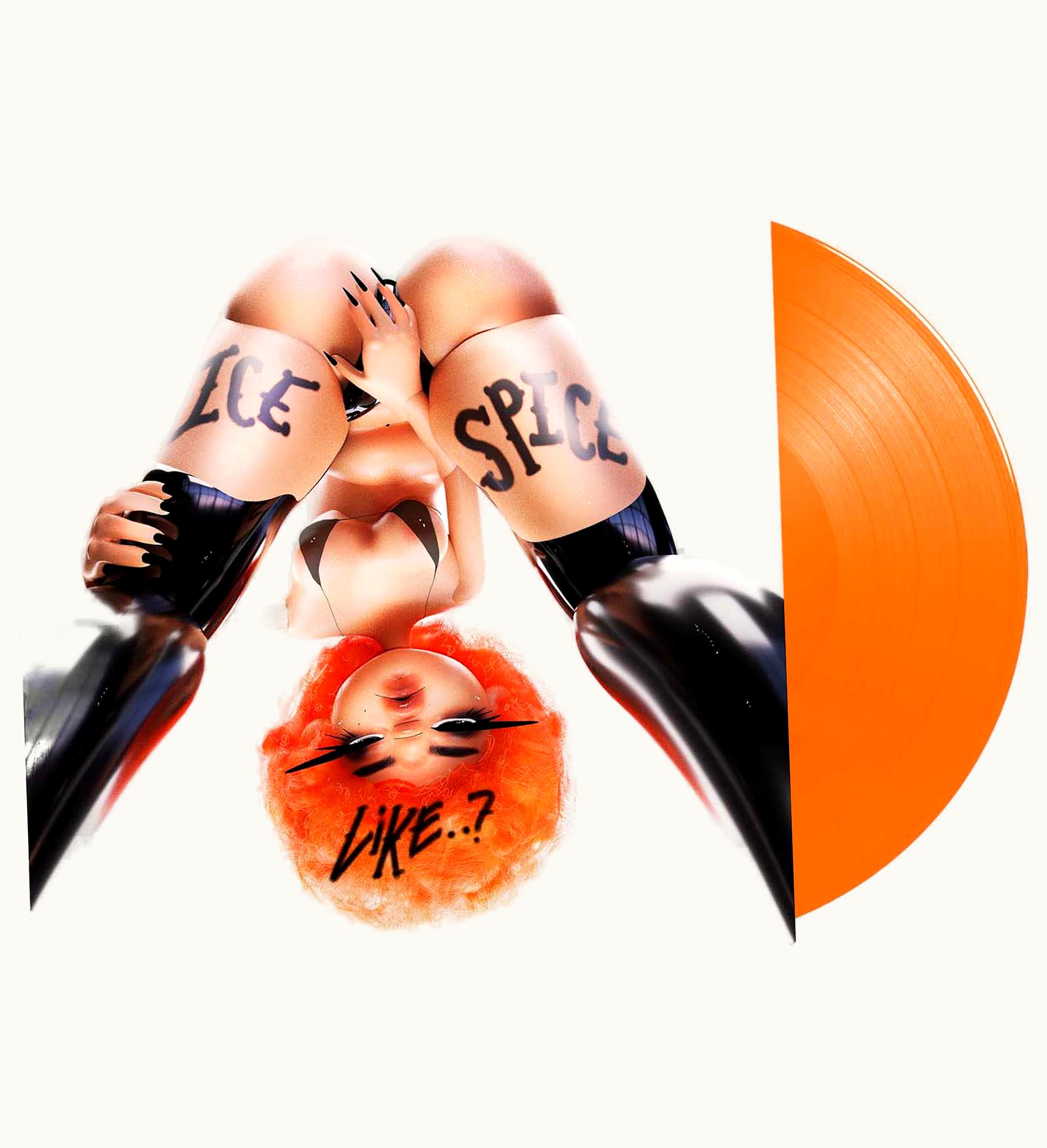 Ice Spice Ice Spice Like Limited Edition Lp Vinyl Opaque Bright Orange