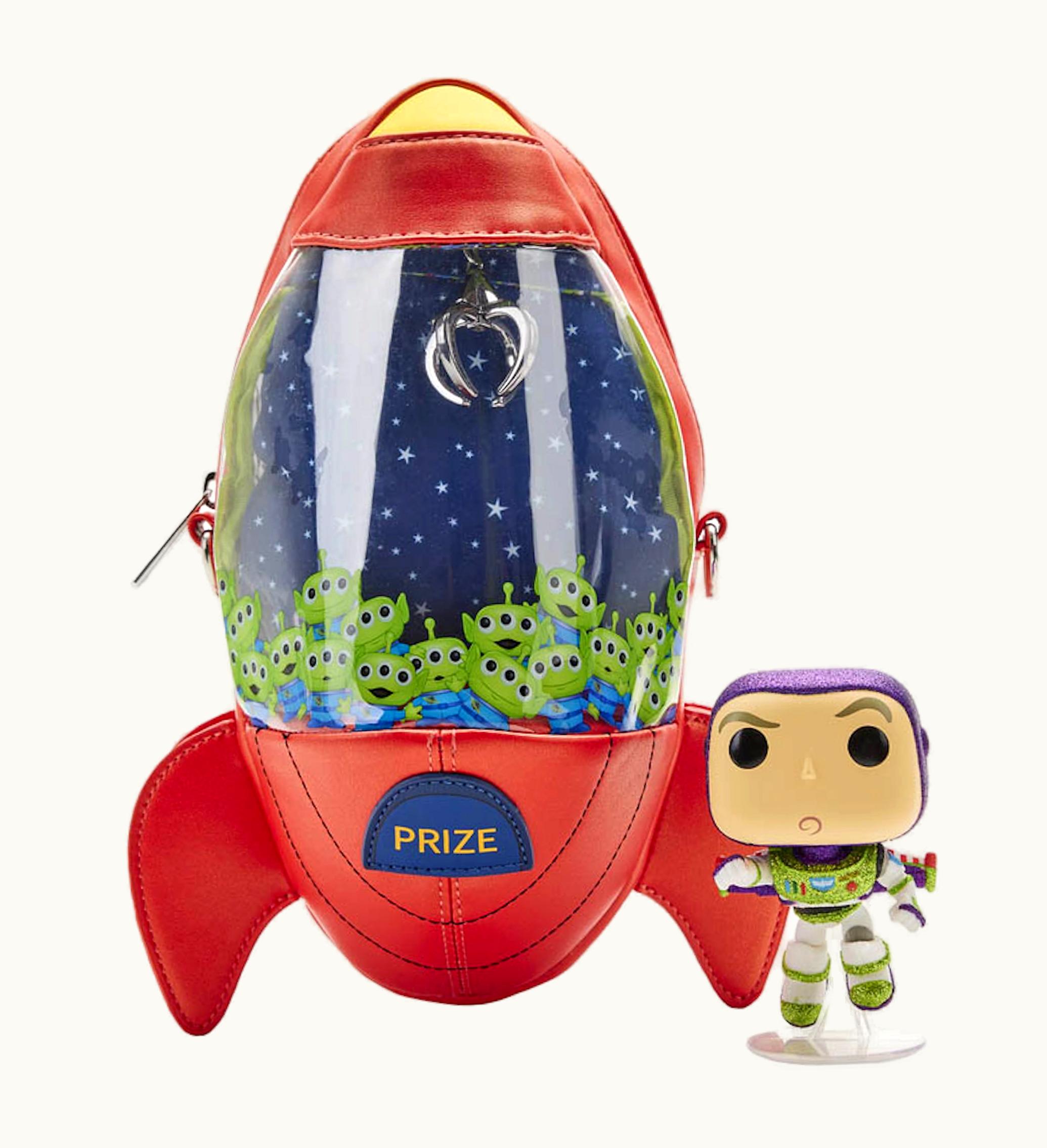 Loungefly Disney Pixar Toy Story Pizza Planet Bag Funko Pop Toy Story 4 Buzz Lightyear Diamond Collection Limited Edition Bundle