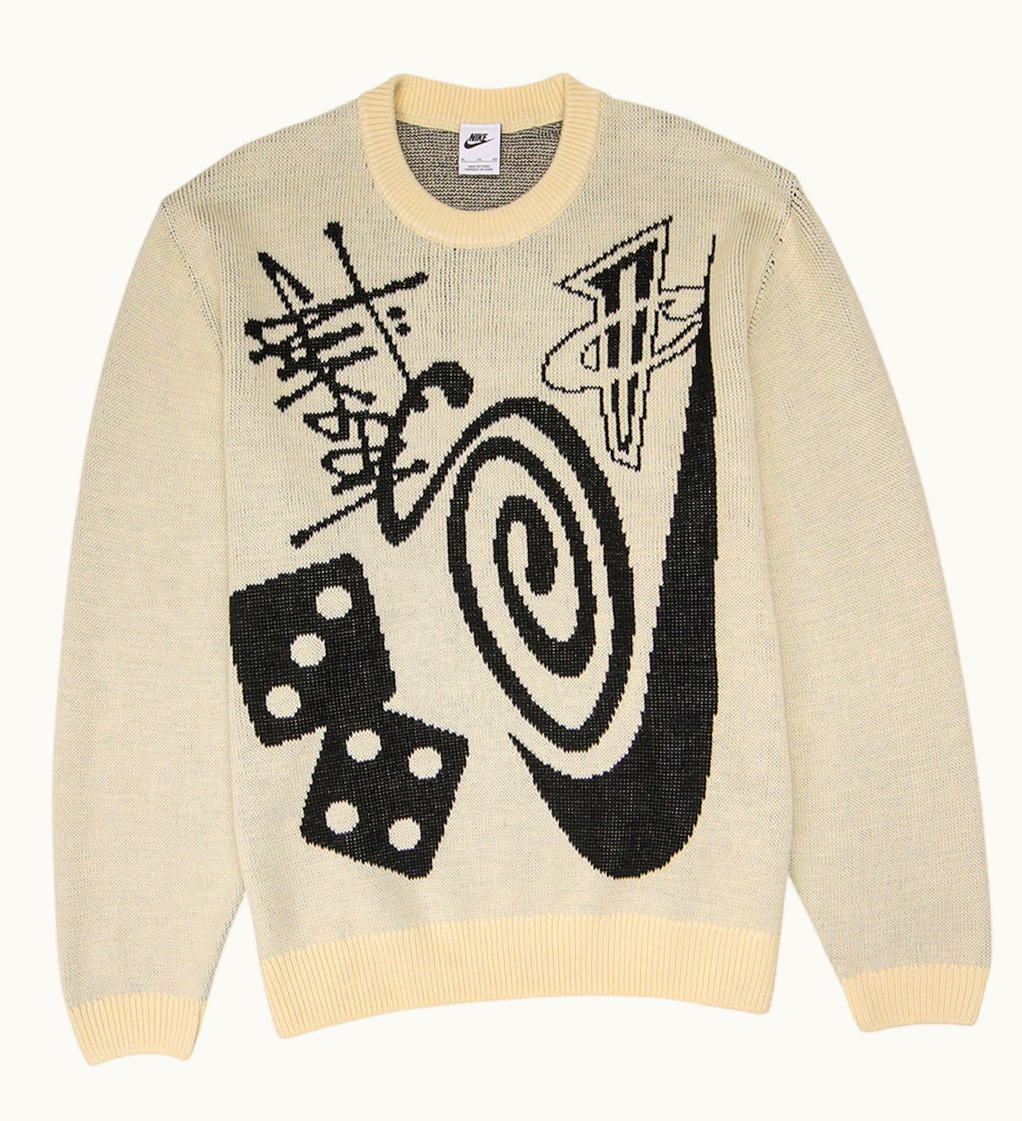 Nike Nike X Stussy Knit Sweater Asia Sizing Natural