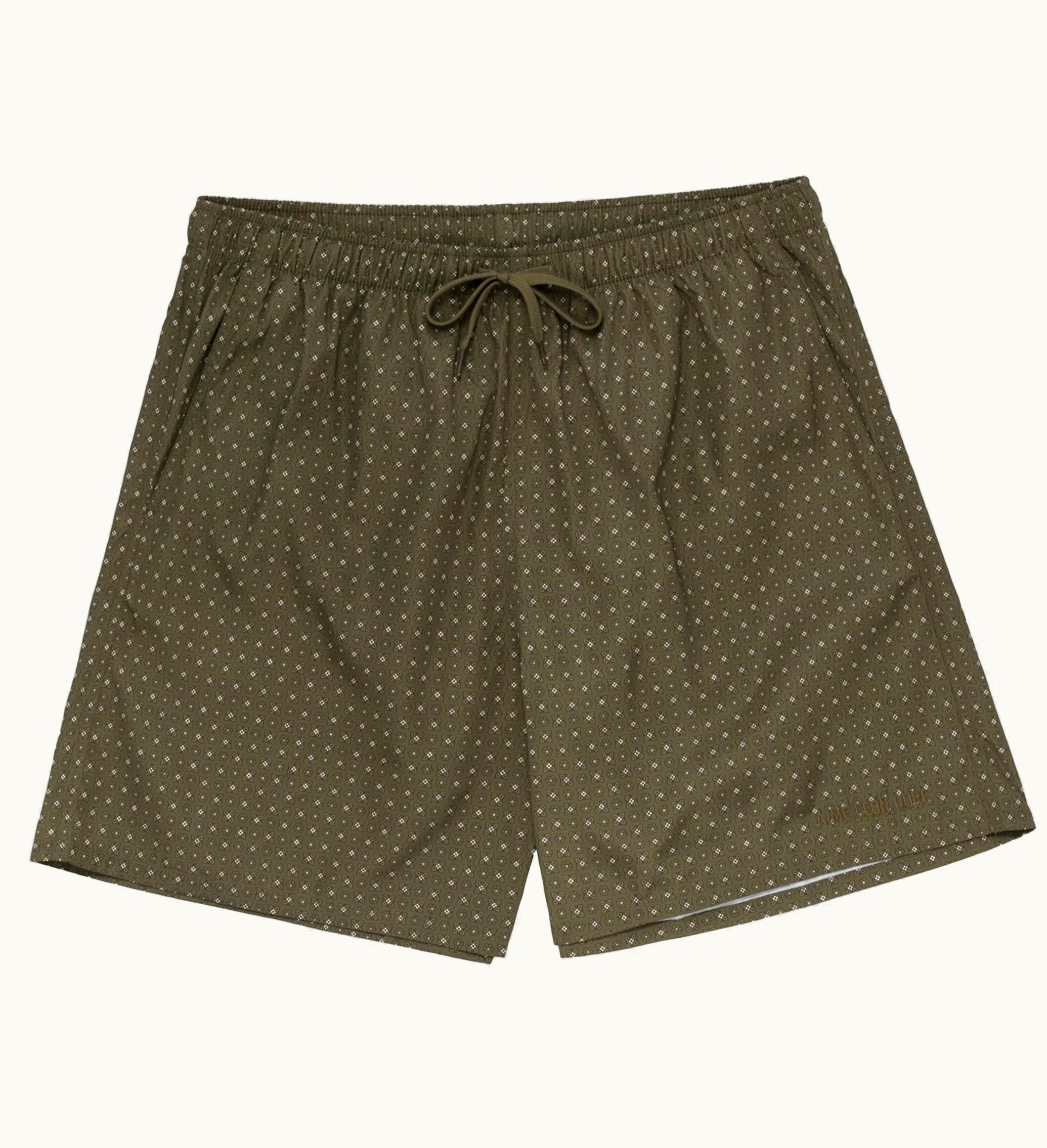 Aime Leon Dore Aime Leon Dore Foulard Swim Short Green