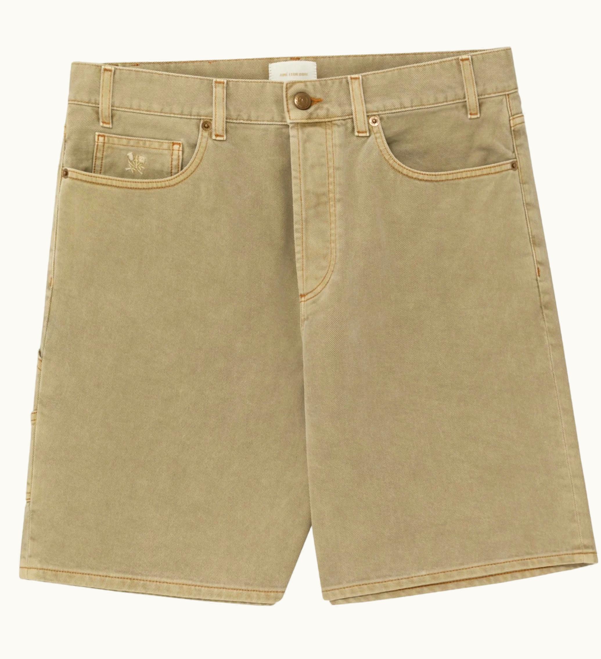 Aime Leon Dore Aime Leon Dore Garment Dyed Denim Short Green