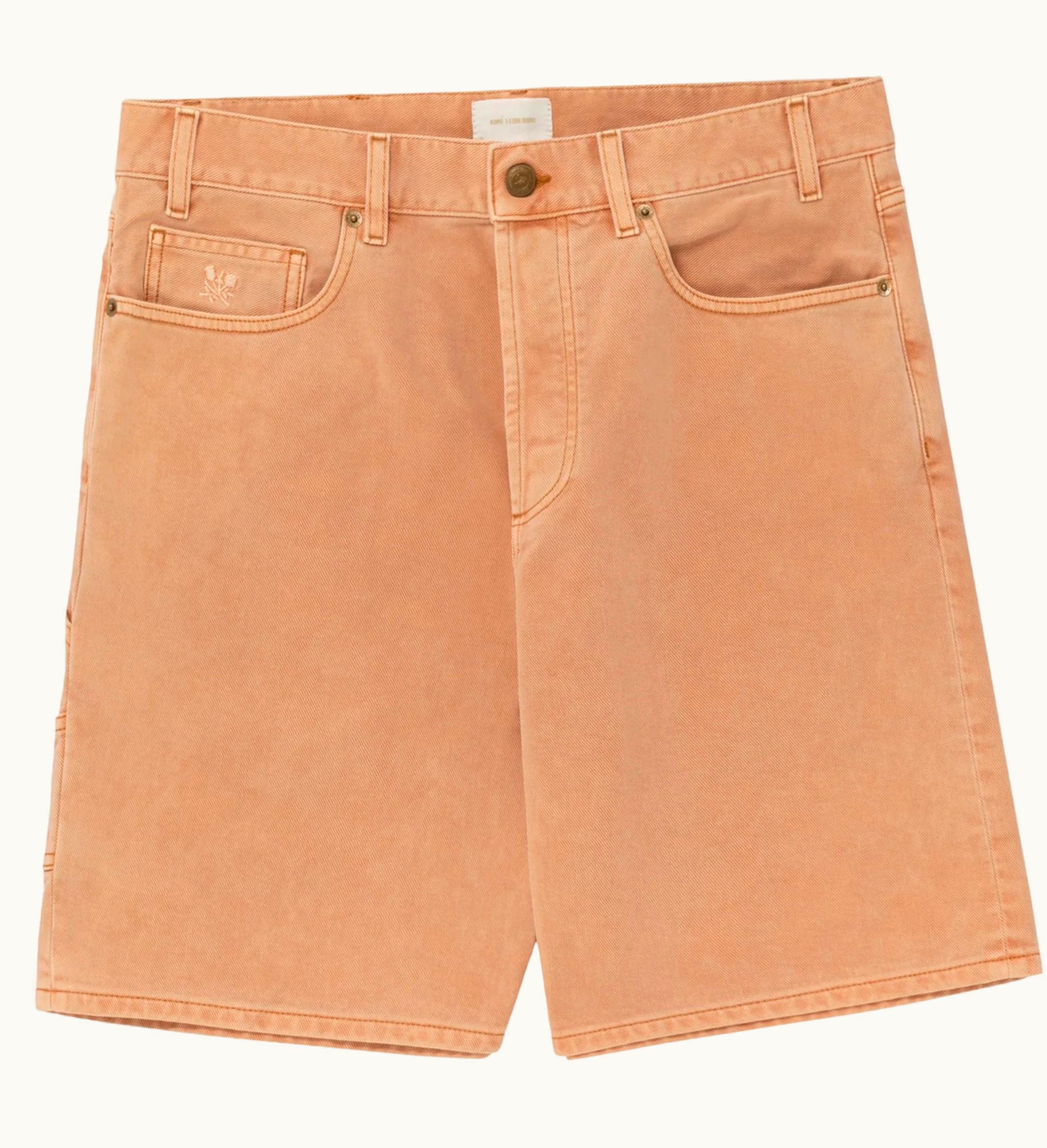 Aime Leon Dore Aime Leon Dore Garment Dyed Denim Short Peach