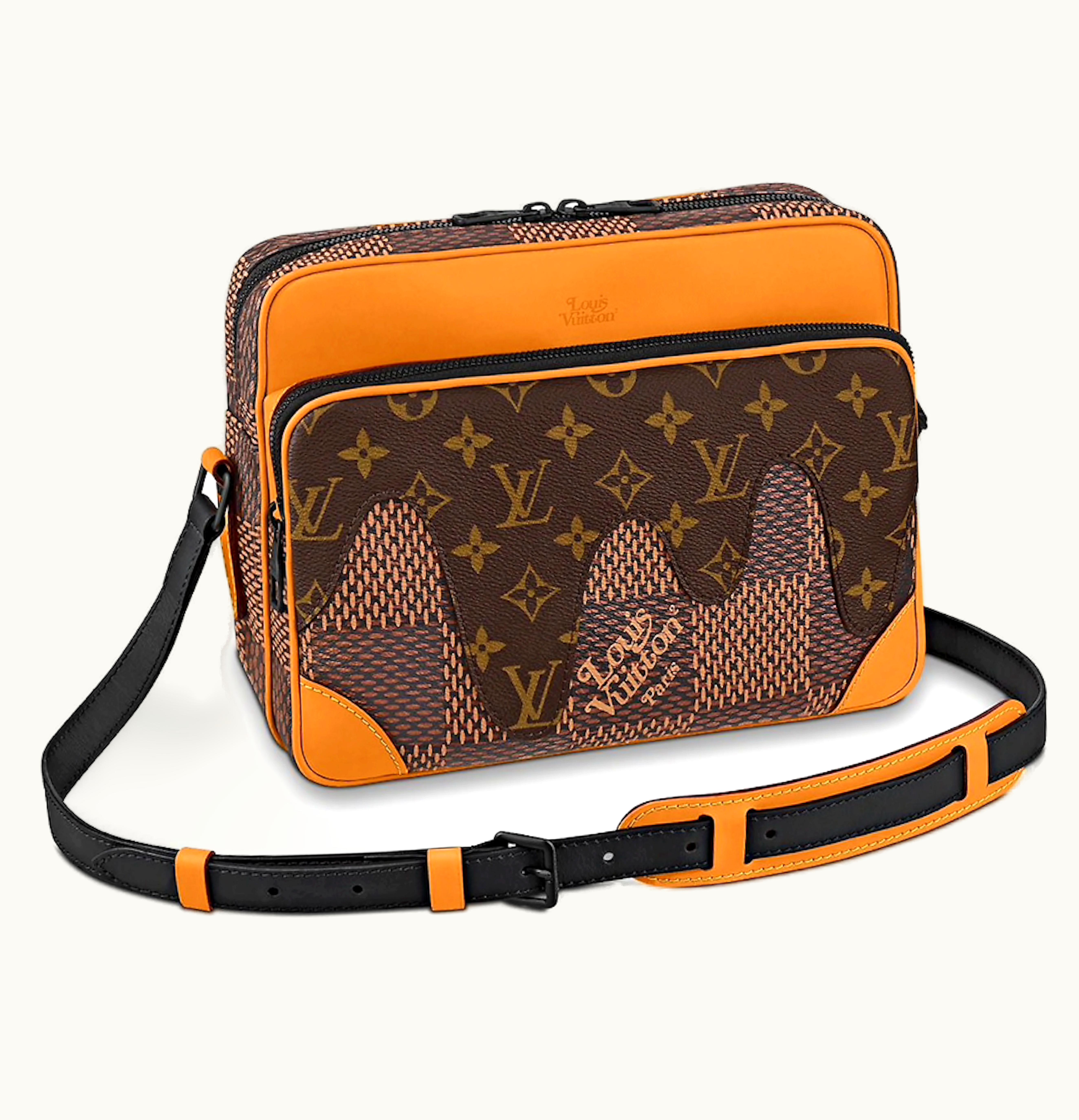 Louis Vuitton Louis Vuitton x Nigo Nil Messenger Damier Ebene Giant Brown