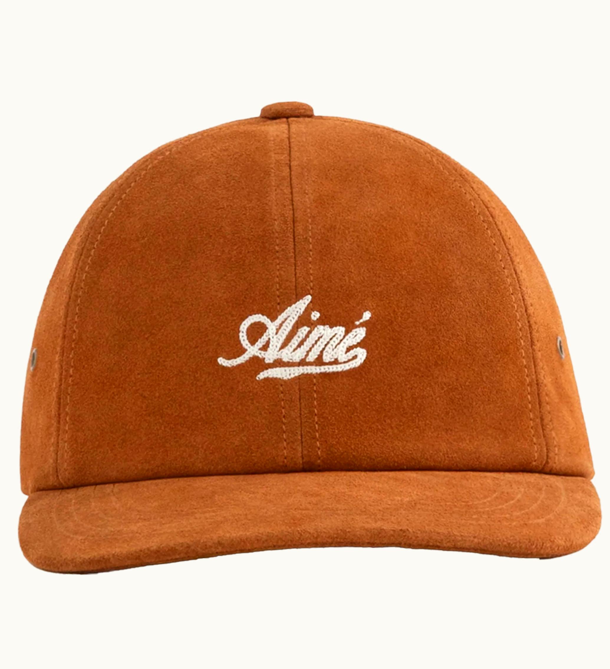 Aime Leon Dore Aime Leon Dore Chain Stitch Suede Hat Tan