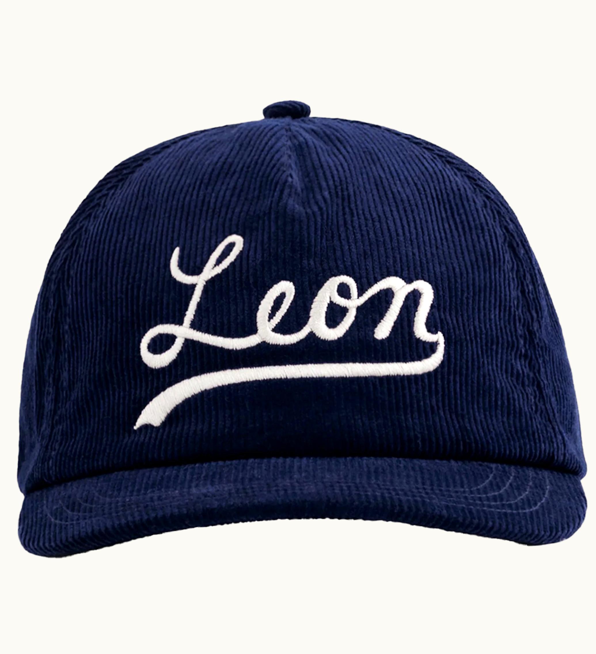 Aime Leon Dore Aime Leon Dore Leon Corduroy Hat Navy