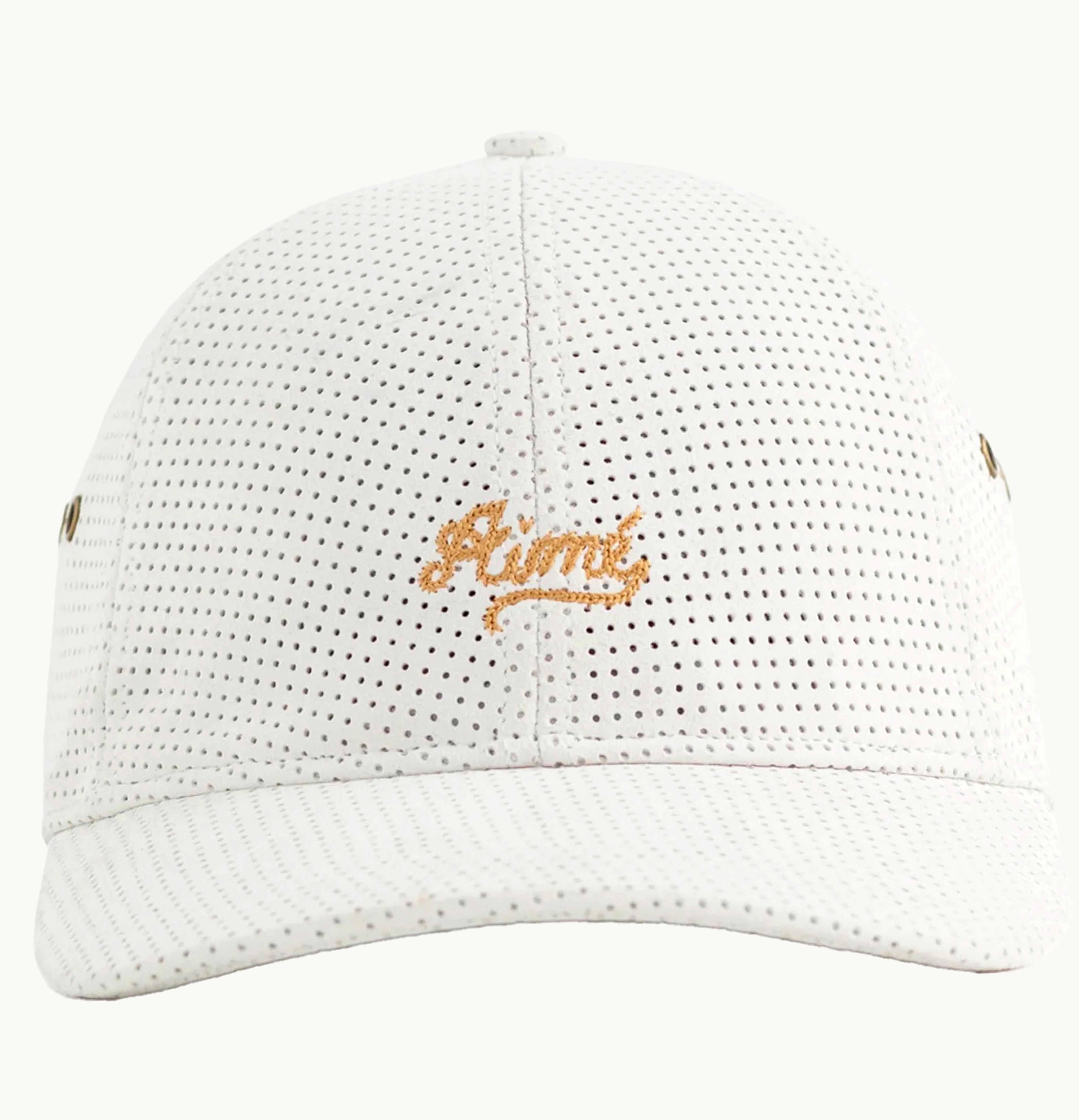 Aime Leon Dore Aime Leon Dore Chain Stitch Suede Hat White